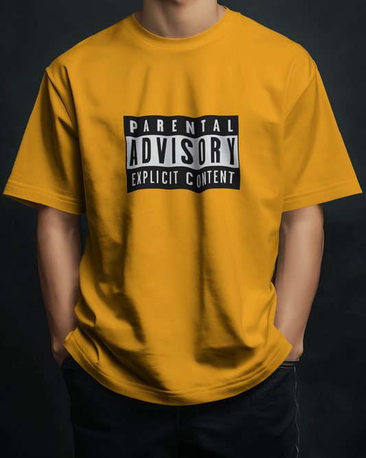 Parental Advisory | Oversized T-Shirt PrismGasm