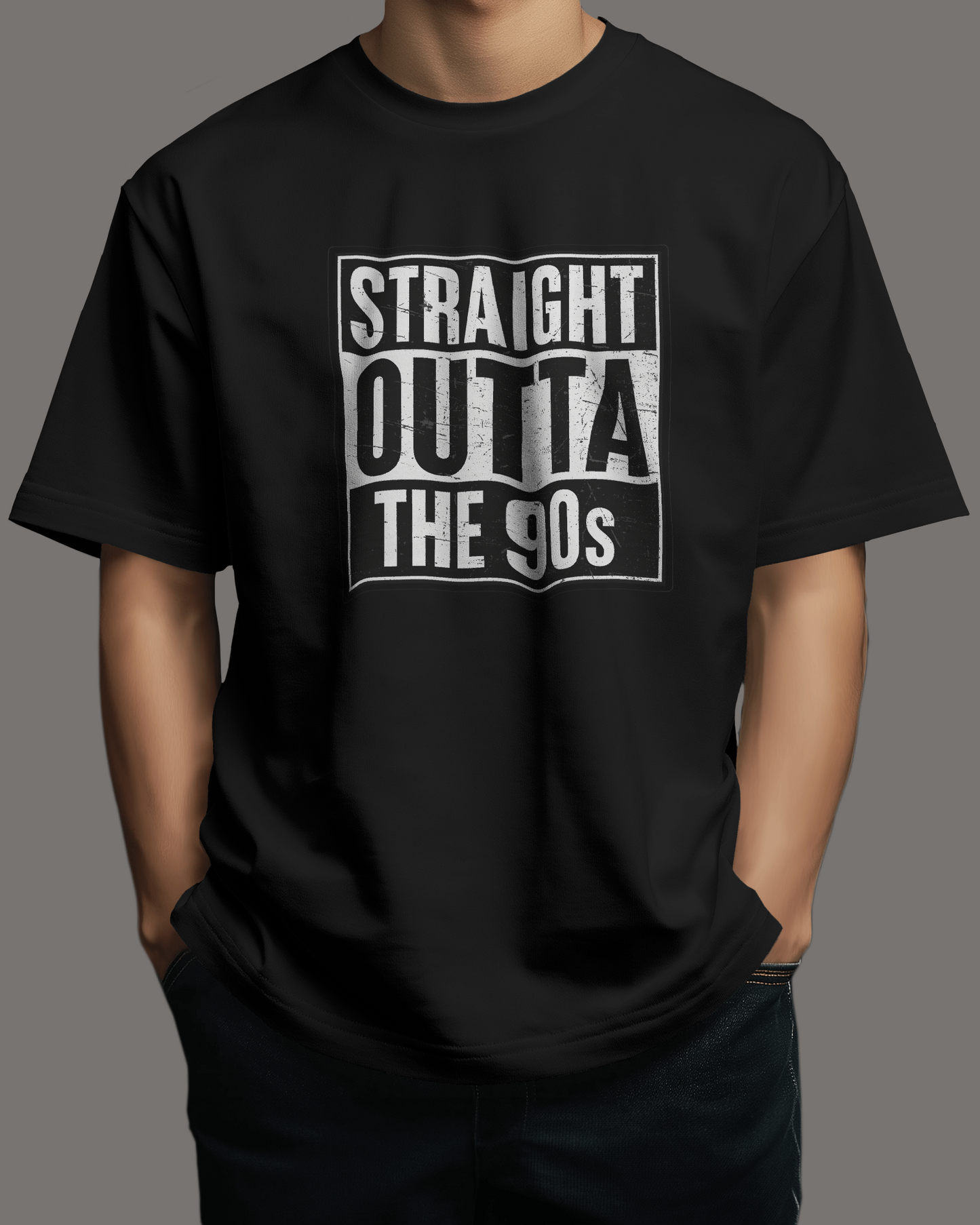 Straight Outta the 90s | Oversized T-shirt