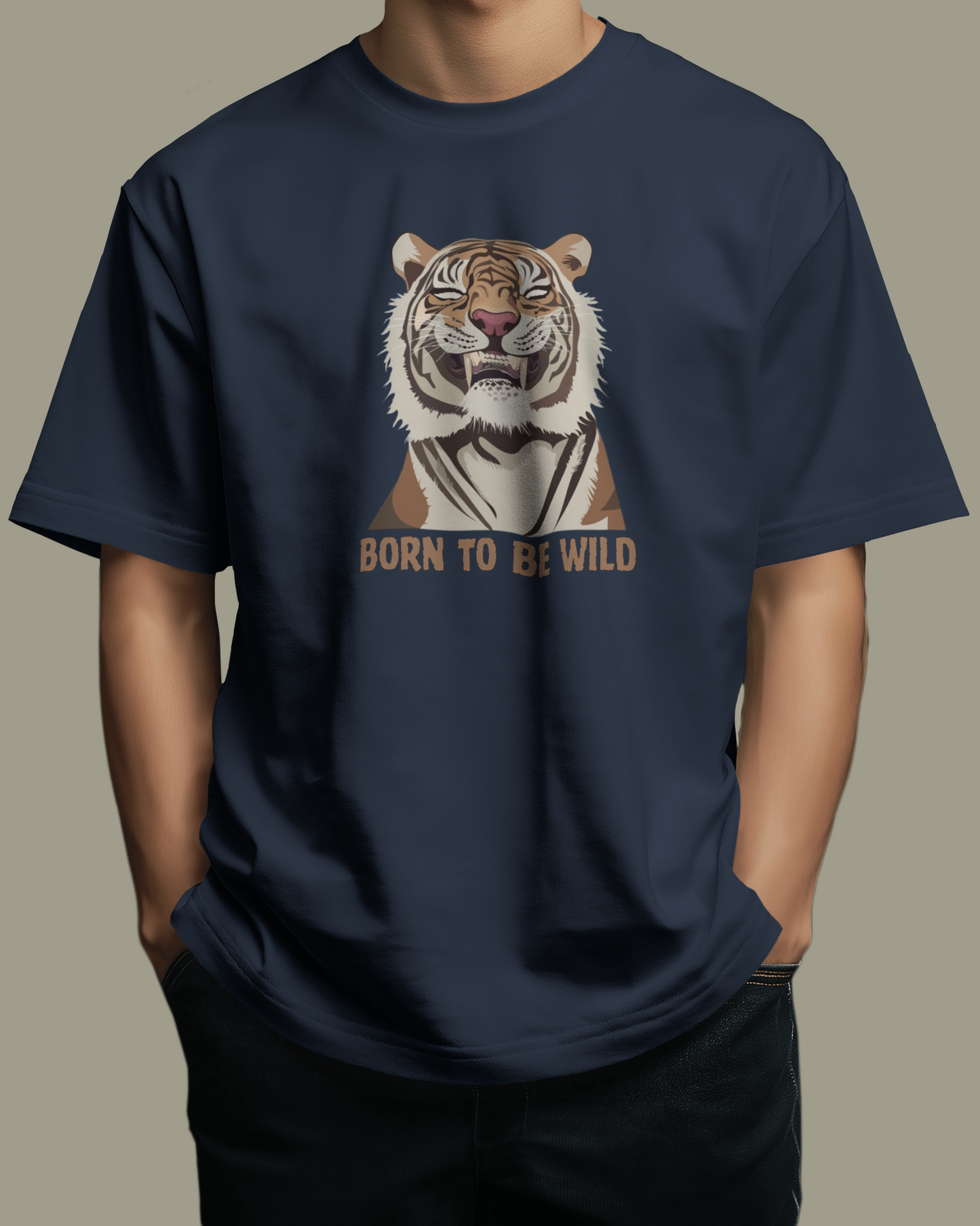 Born To Be Wild | Oversized T-shirt PrismGasm