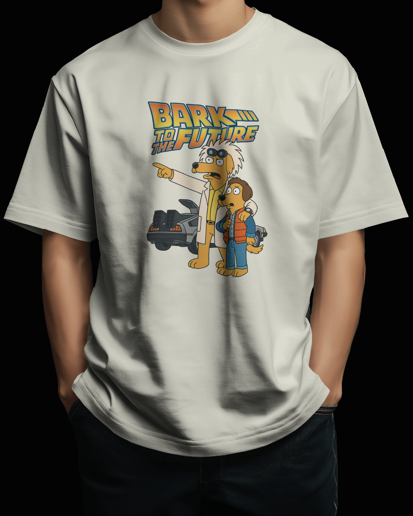 Bark To The Future | Oversized T-shirt PrismGasm