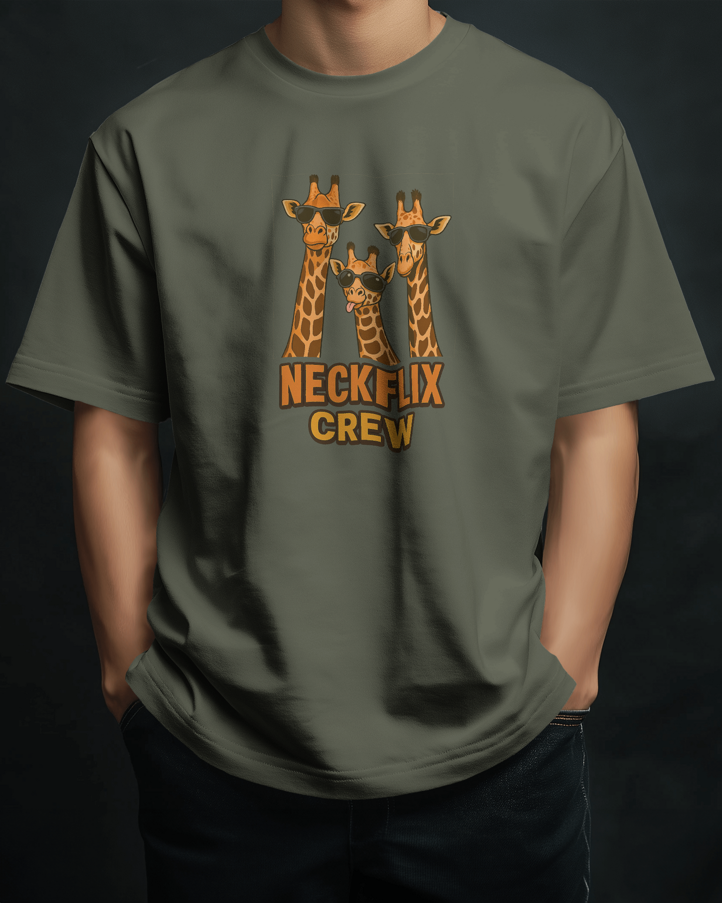 Neckflix Crew | Oversized T-shirt