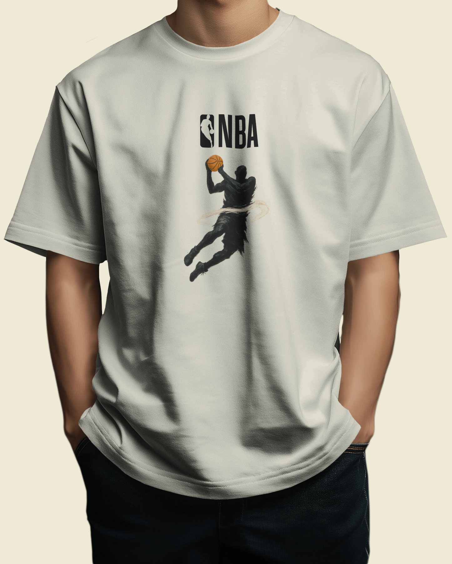 NBA Silhouette | Oversized T-shirt