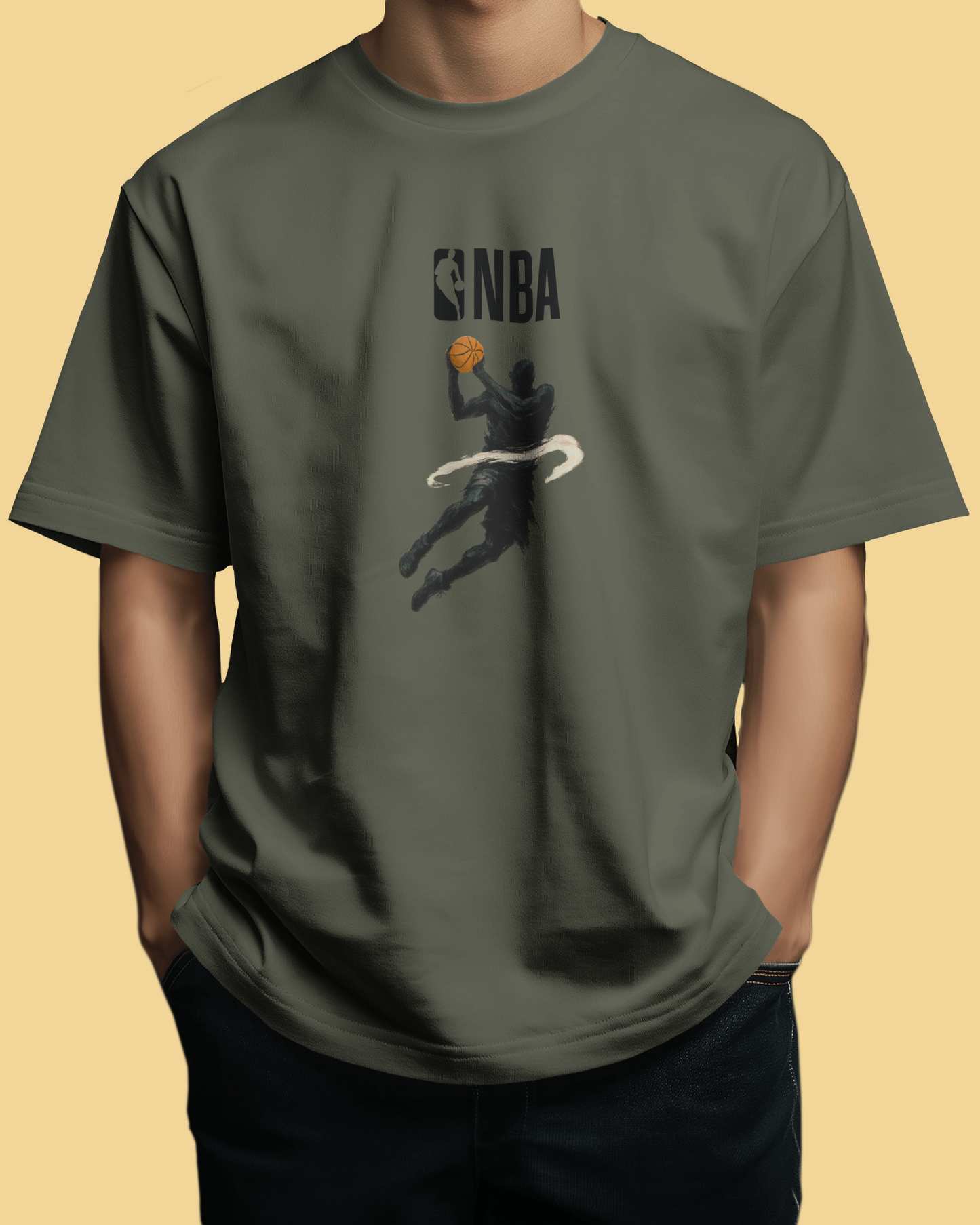 NBA Silhouette | Oversized T-shirt