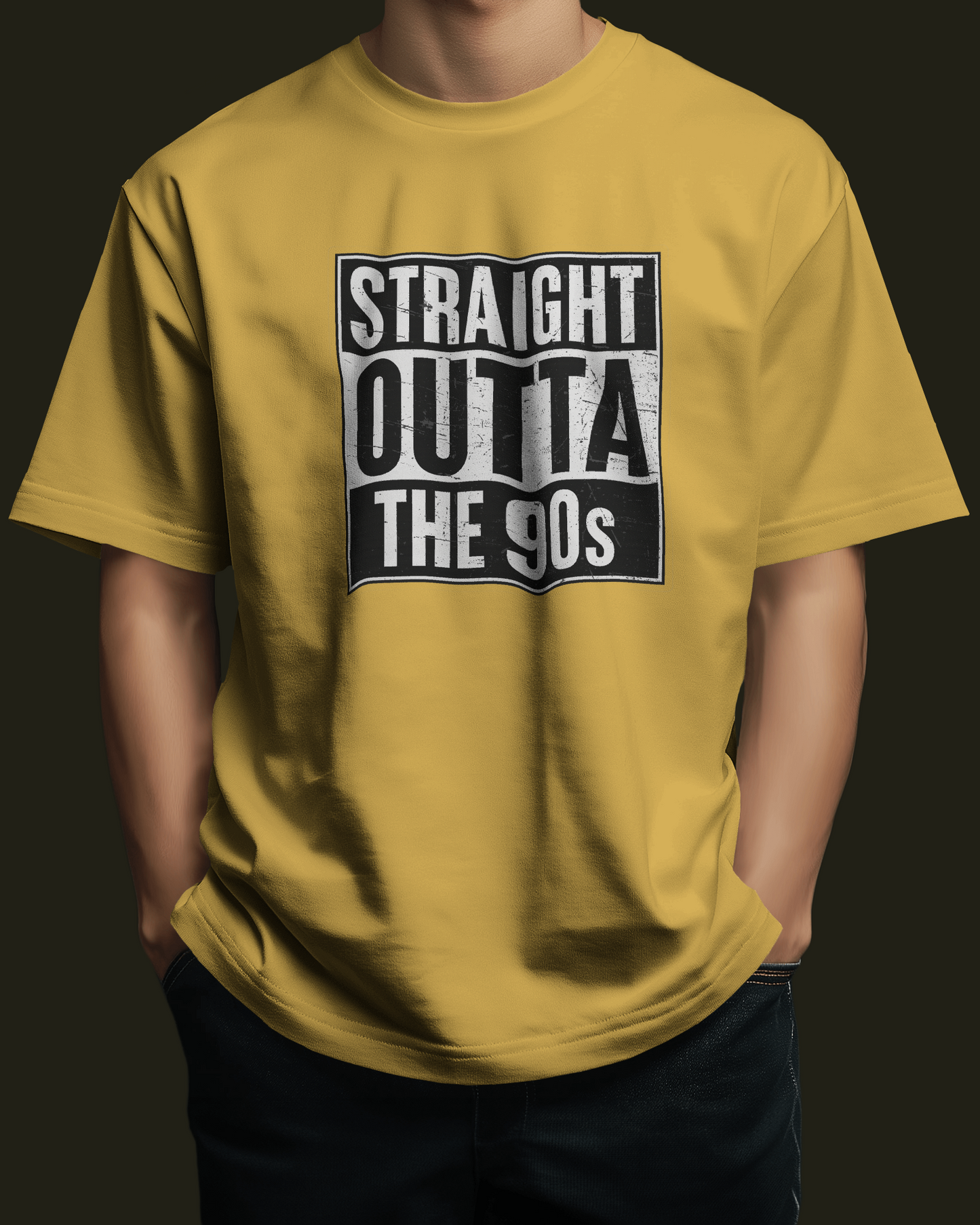 Straight Outta the 90s | Oversized T-shirt
