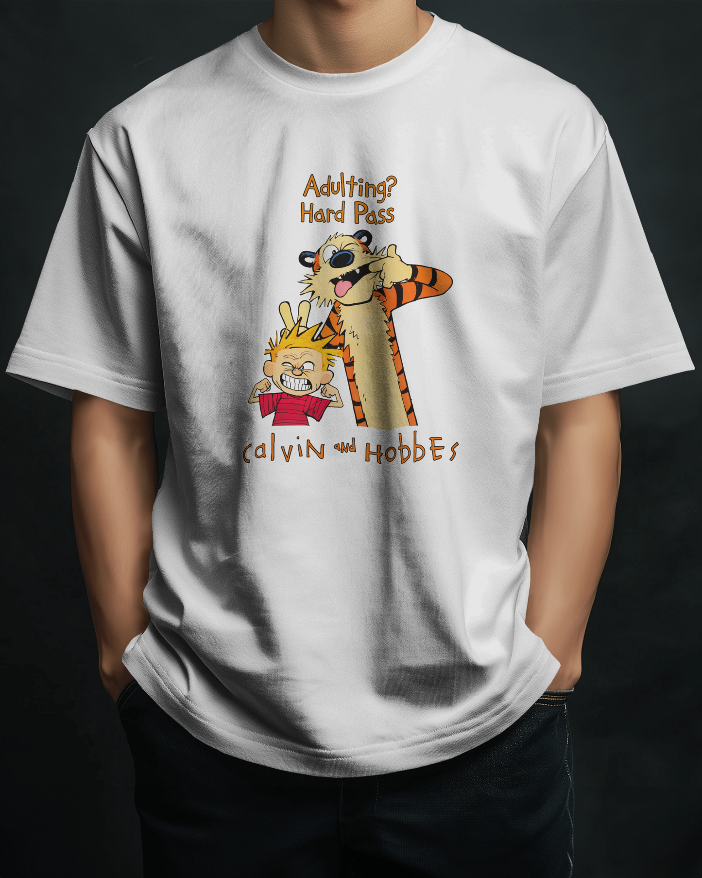 Calvin and Hobbes | Oversized T-shirt