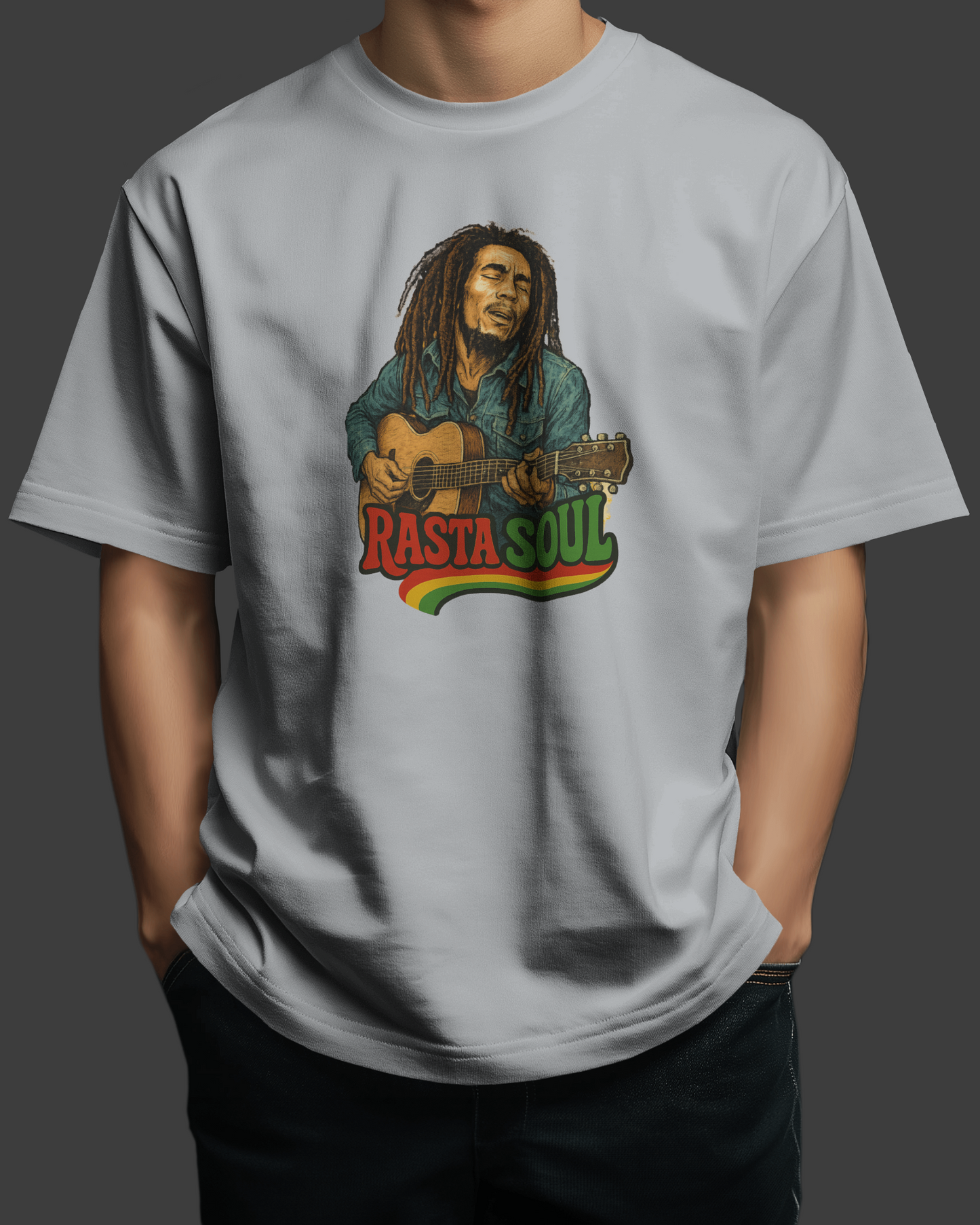 Rasta Soul | Bob Marley | Oversized T-shirt