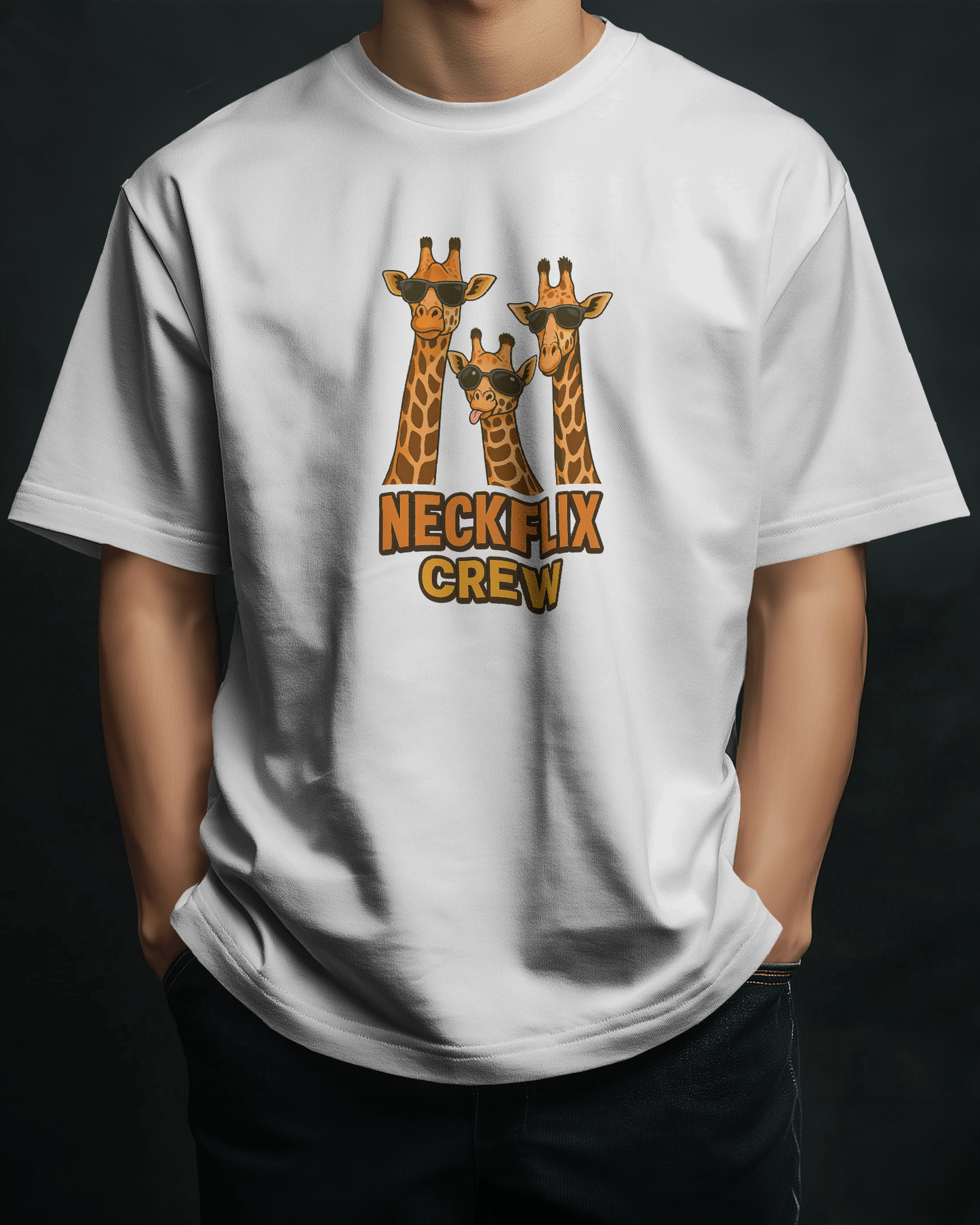 Neckflix Crew | Oversized T-shirt