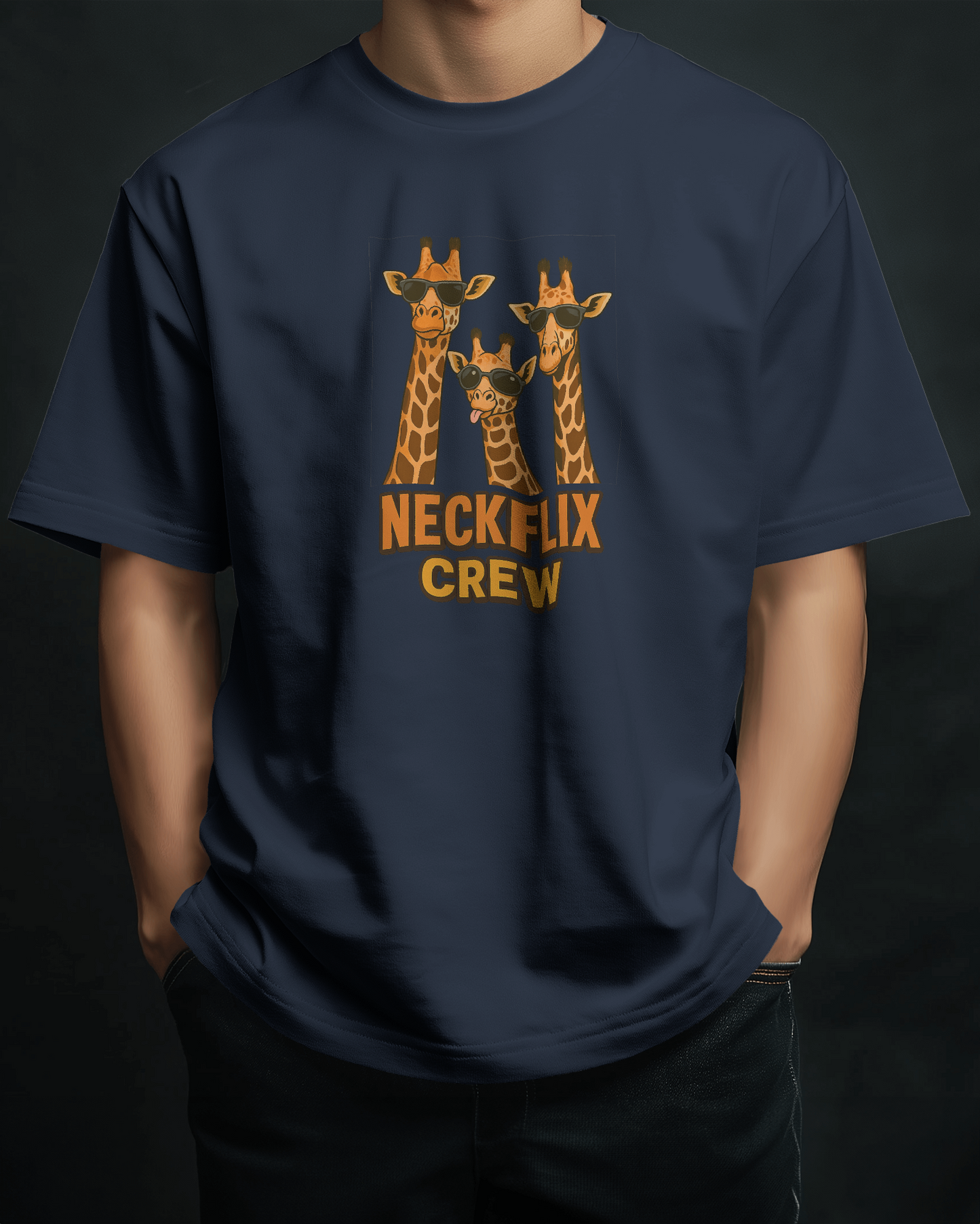 Neckflix Crew | Oversized T-shirt