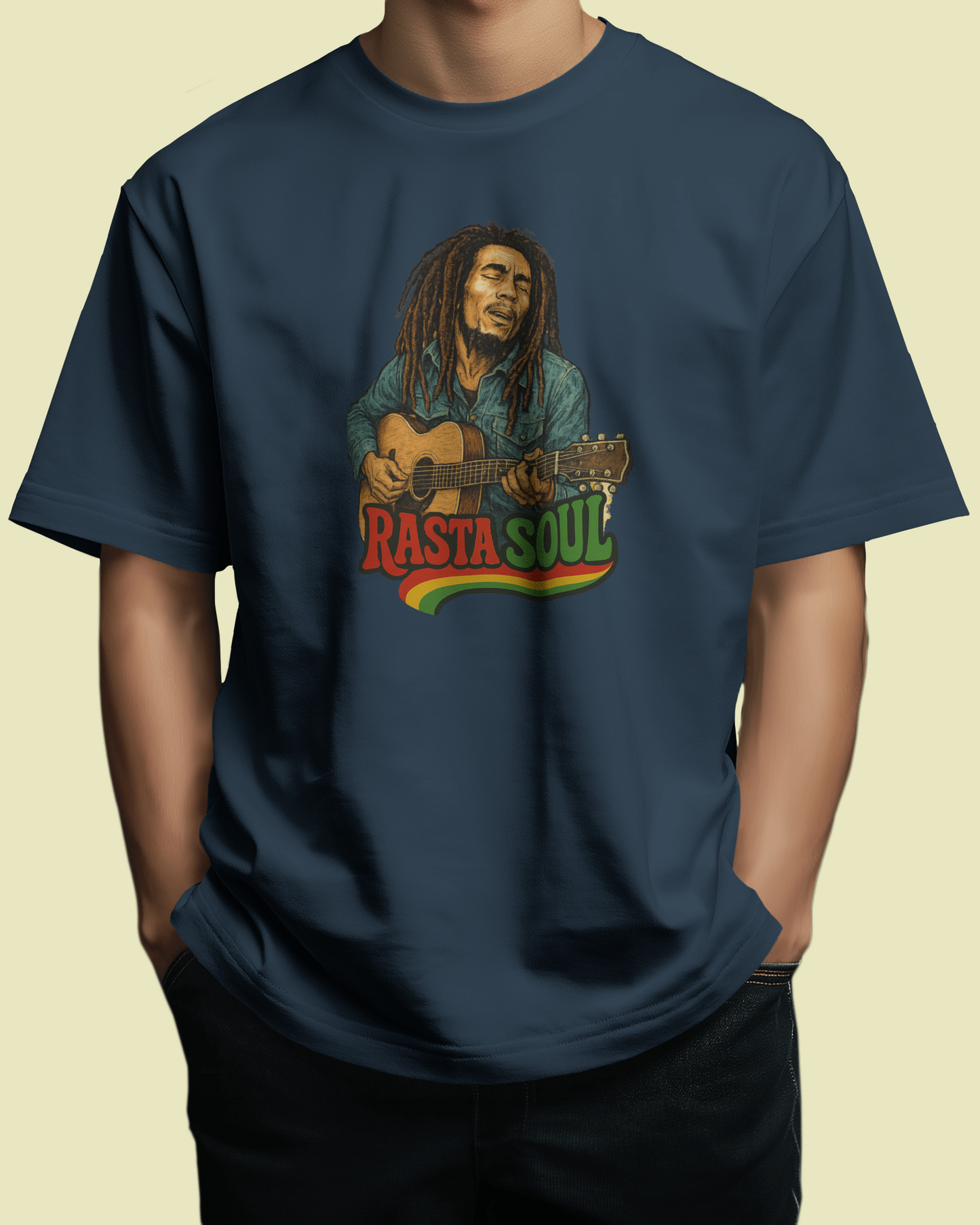Rasta Soul | Bob Marley | Oversized T-shirt