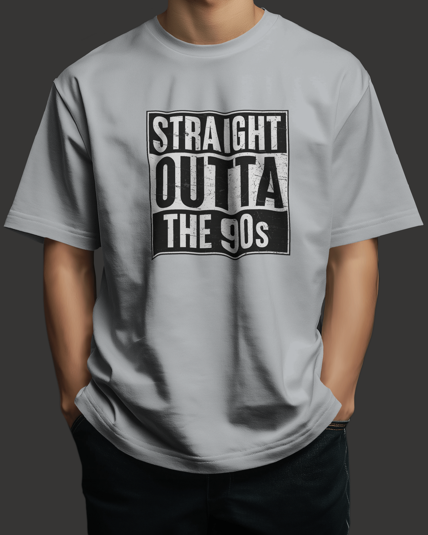 Straight Outta the 90s | Oversized T-shirt