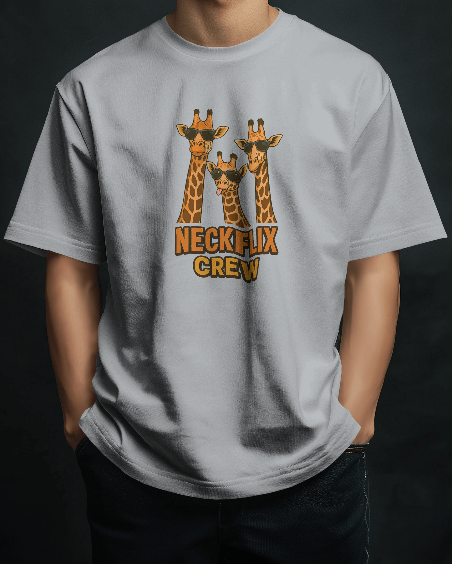 Neckflix Crew | Oversized T-shirt PrismGasm
