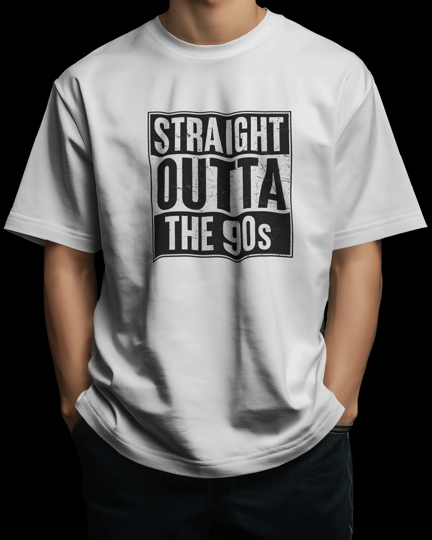 Straight Outta the 90s | Oversized T-shirt PrismGasm