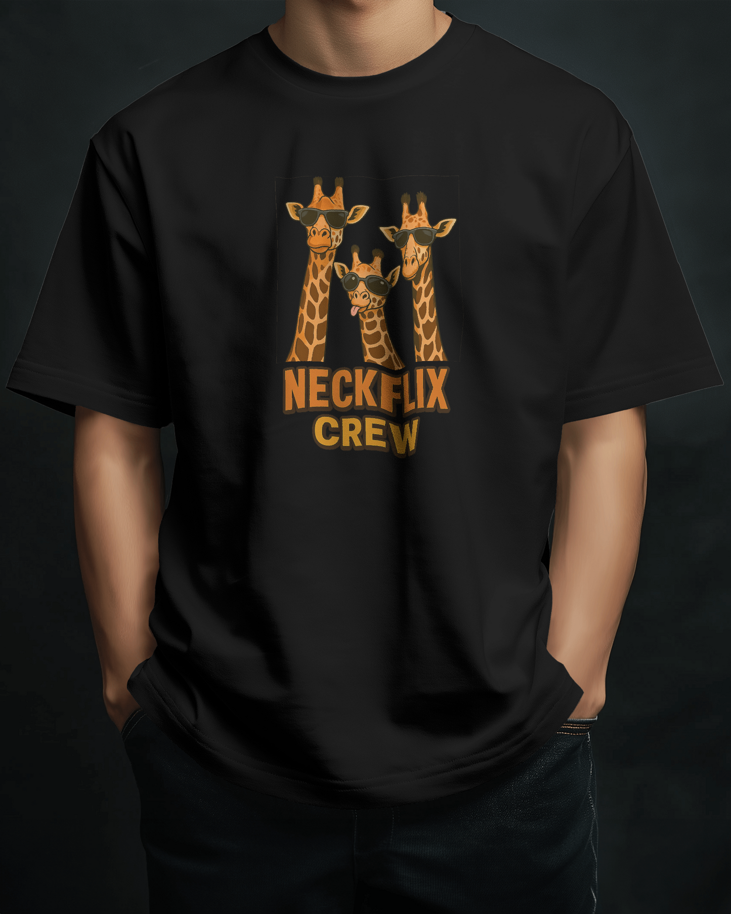 Neckflix Crew | Oversized T-shirt