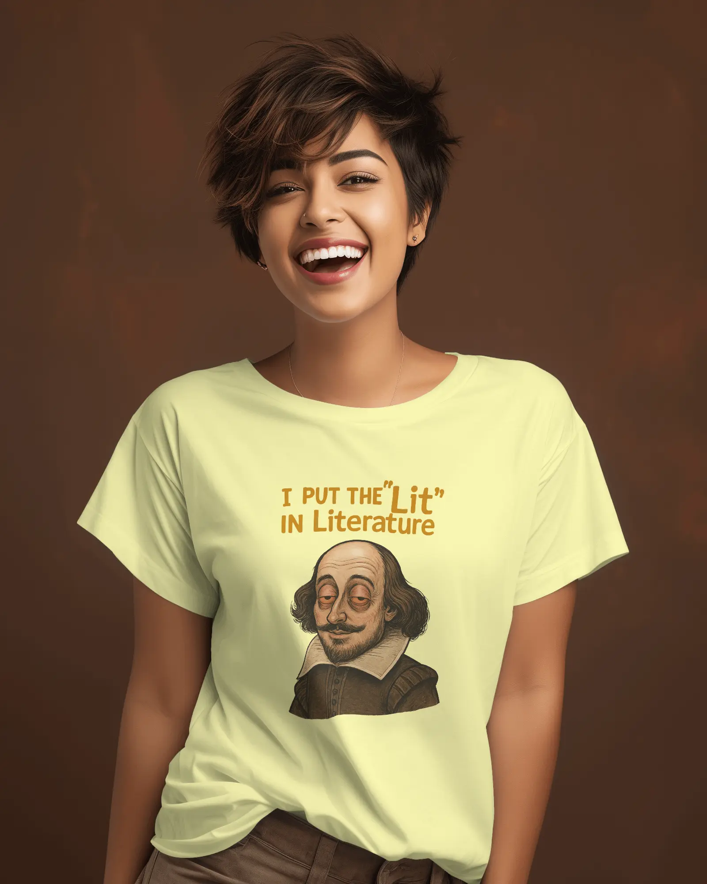 Lit Shakespear | T-shirt for Women Printrove