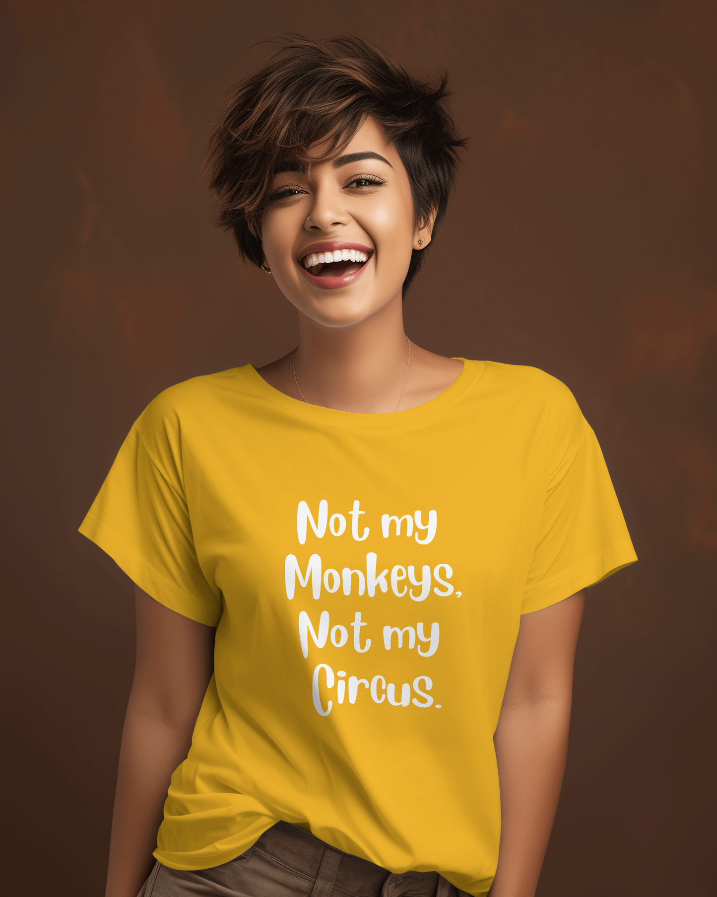 Not My Monkeys T-shirt for Women