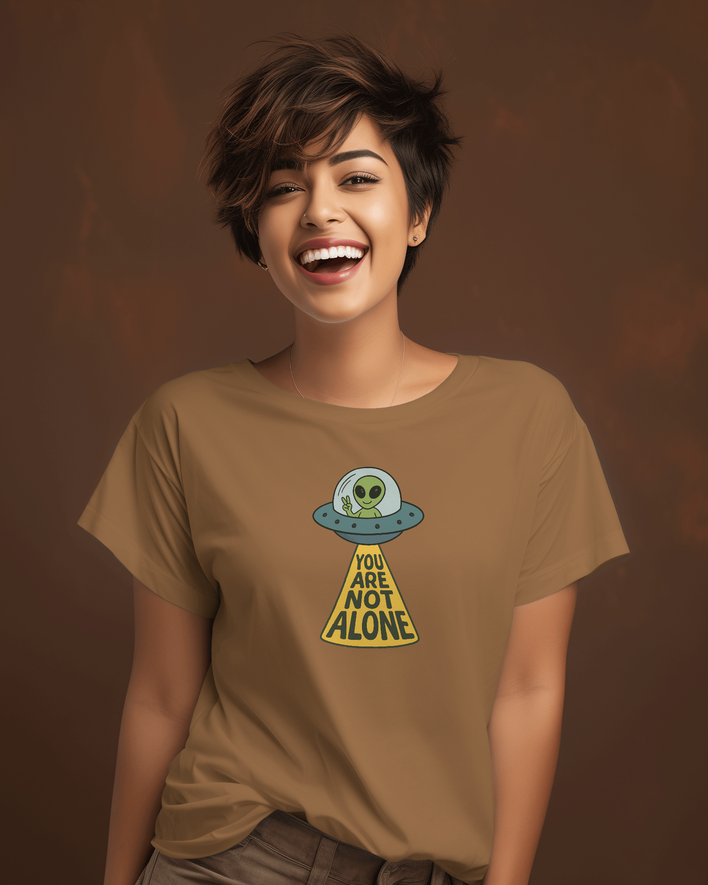 You Are Not Alone T-shirt for Women