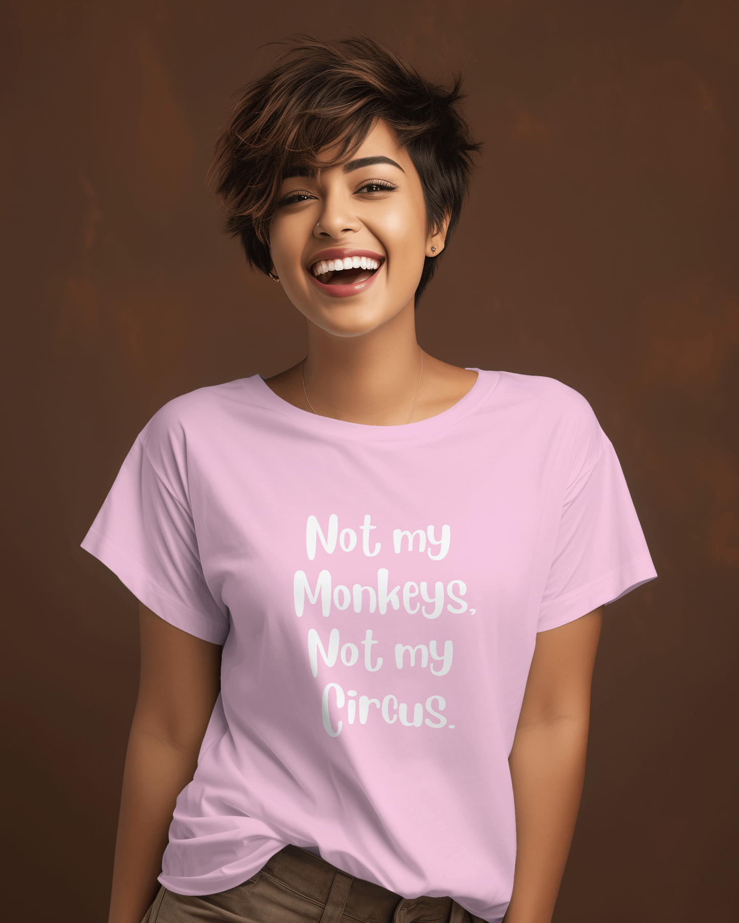 Not My Monkeys T-shirt for Women
