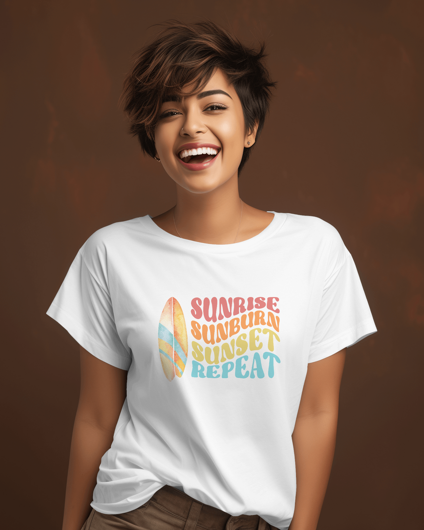 Sunrise Repeat | T-shirt for women