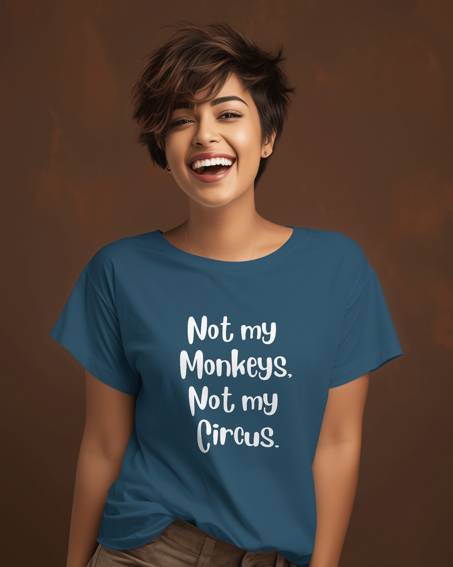 Not My Monkeys T-shirt for Women