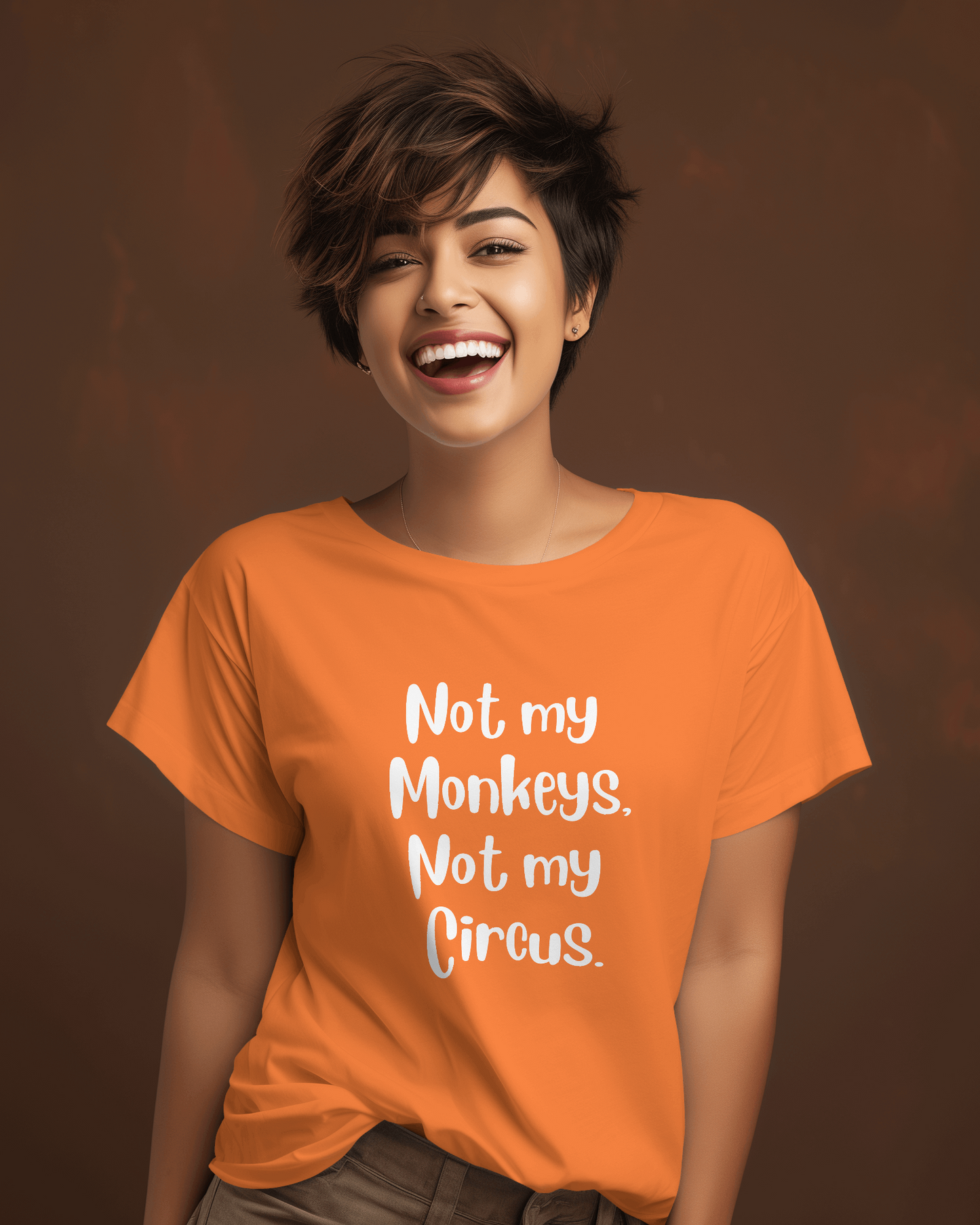 Not My Monkeys T-shirt for Women
