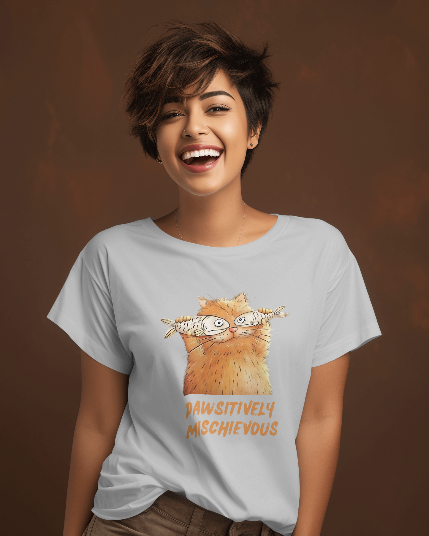 Pawsitively Mischievous | T-shirt for Women