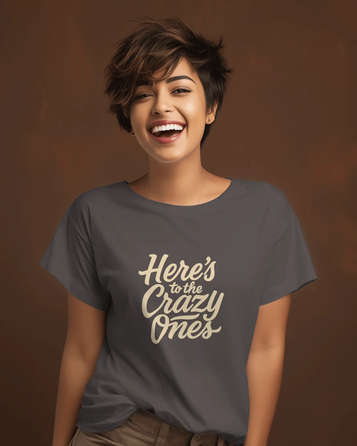 To The Crazy Ones | T-shirt for Women Printrove