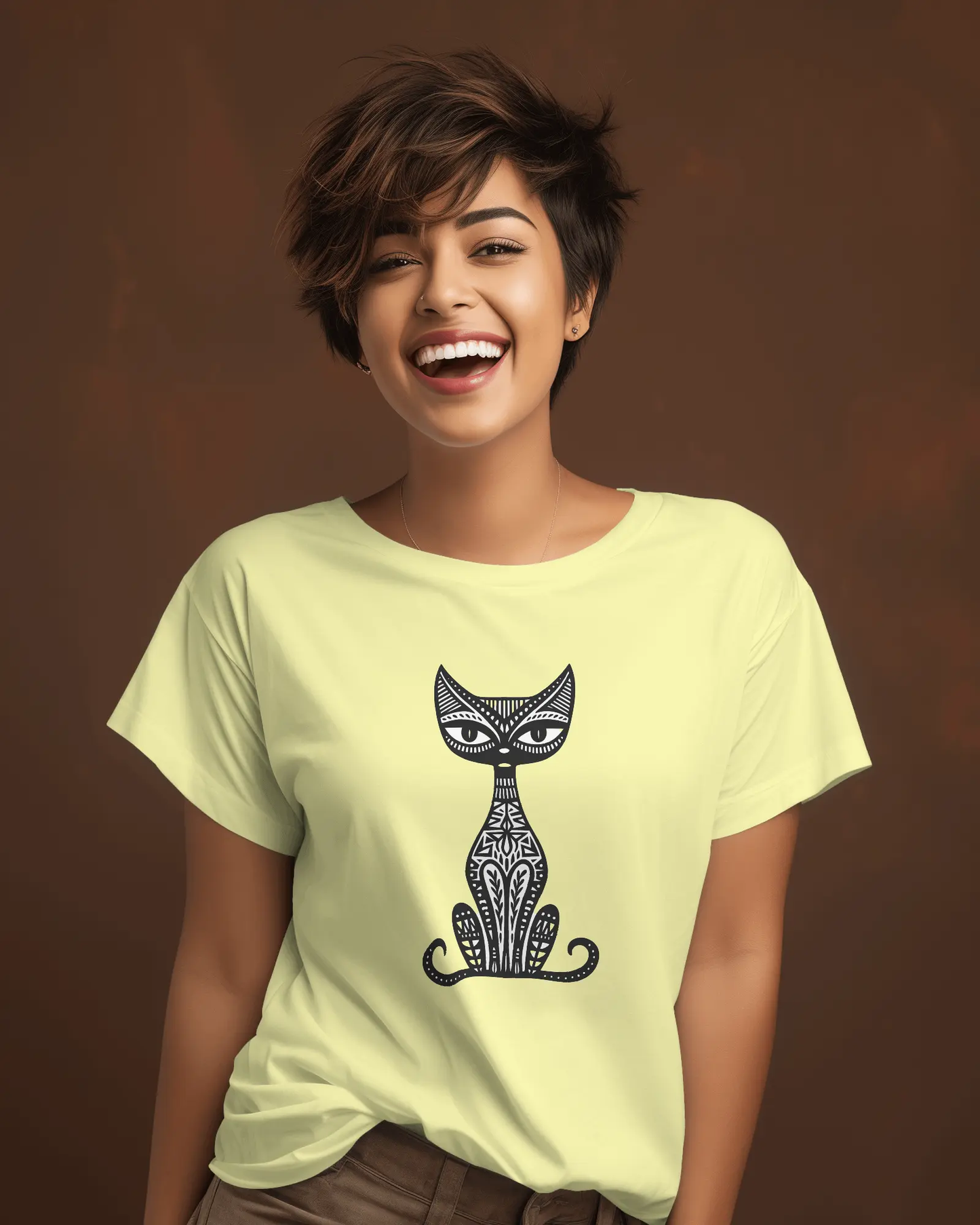 Egyptian Cat | T-shirt for Women Printrove