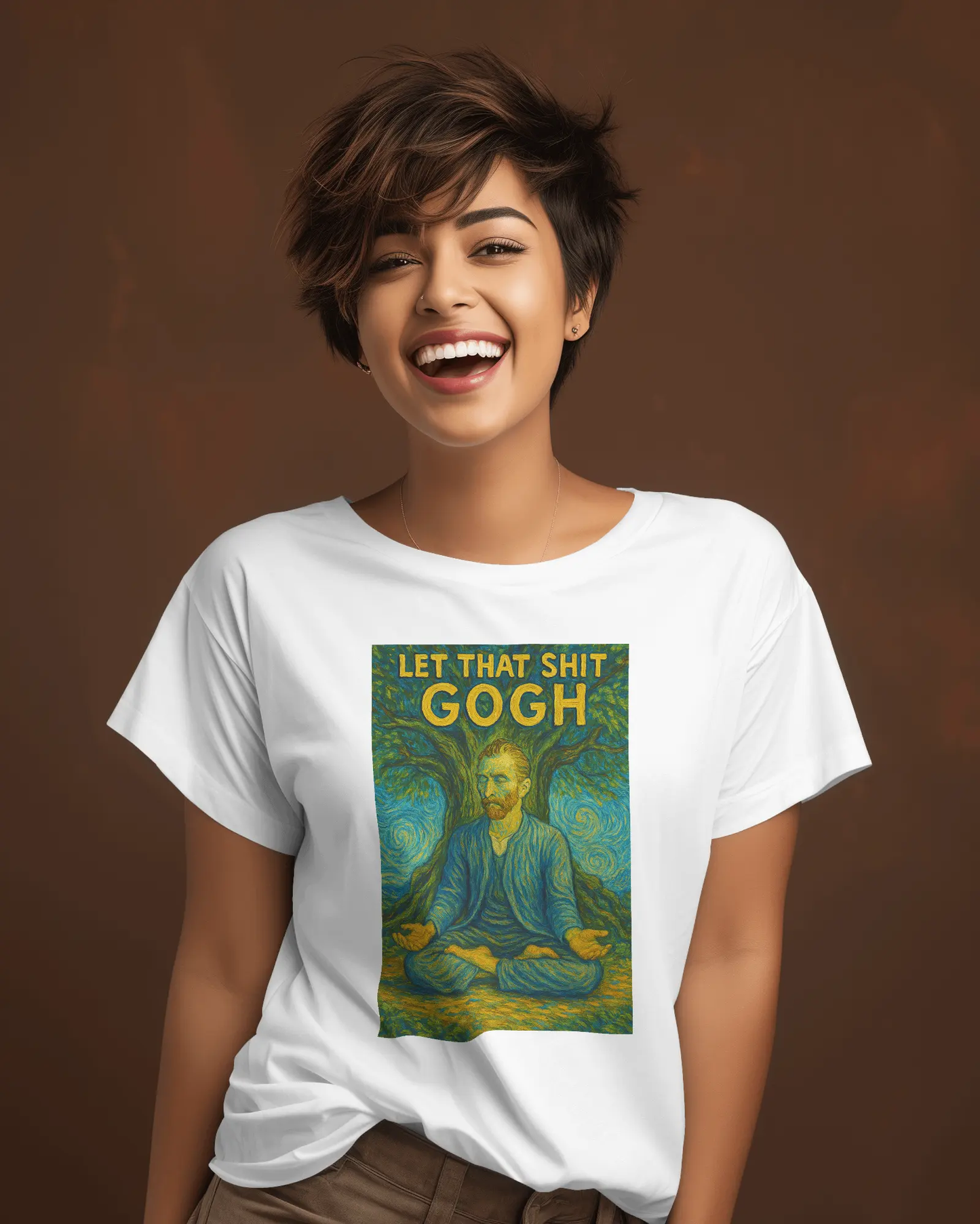 Let That Shit Gogh | T-shirt for Women PrismGasm