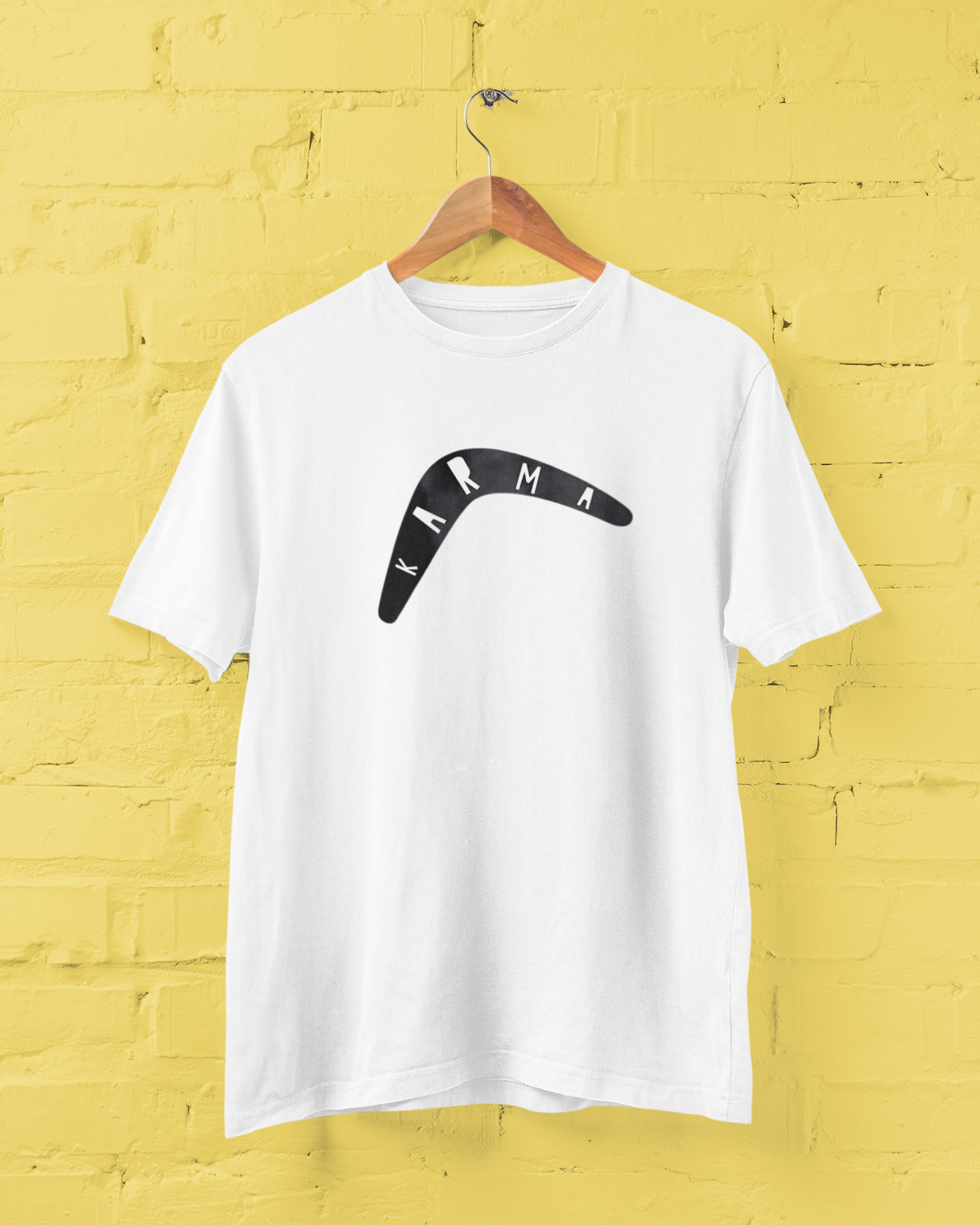 Karma Boomerang T-shirt for Men