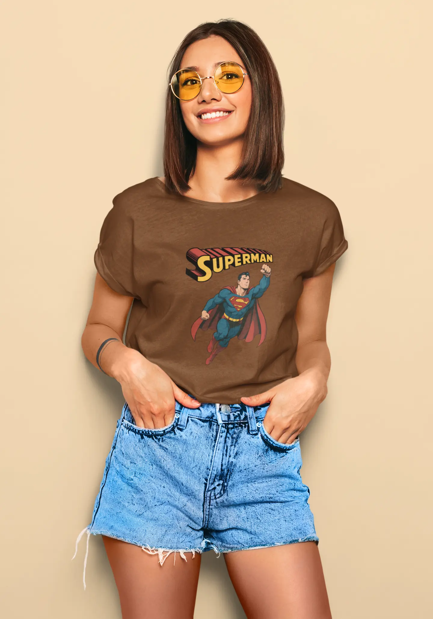 Classic Superman | T-shirt for Women PrismGasm