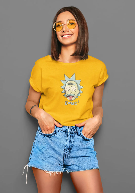 Crazy Rick Einstein | T-shirt for Women Printrove