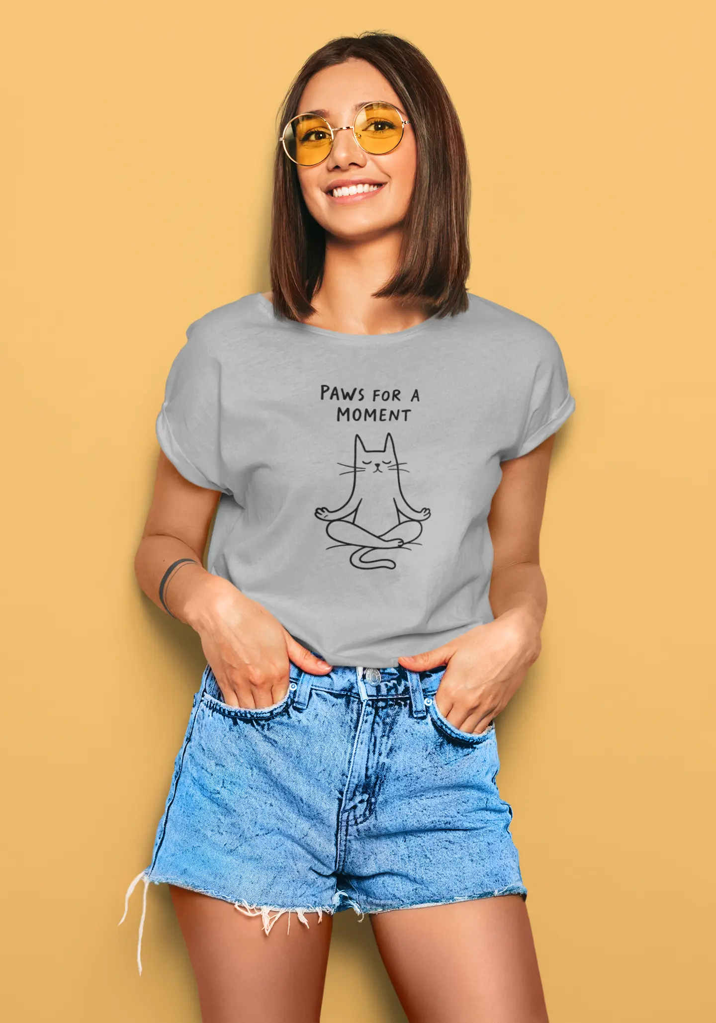 Paws For a Moment | T-shirt for Women Printrove