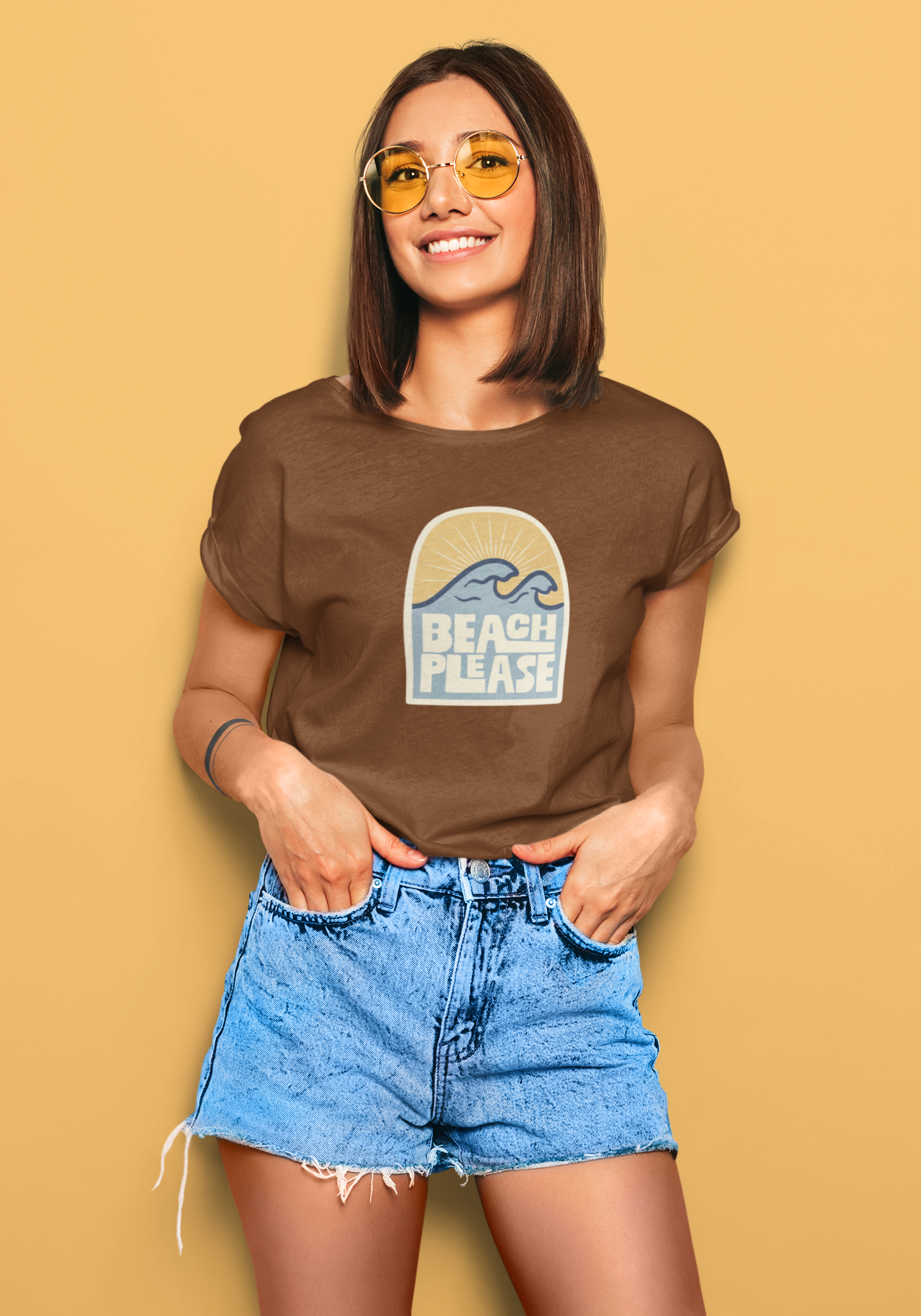 Beach Please Waves | T-shirt for Women