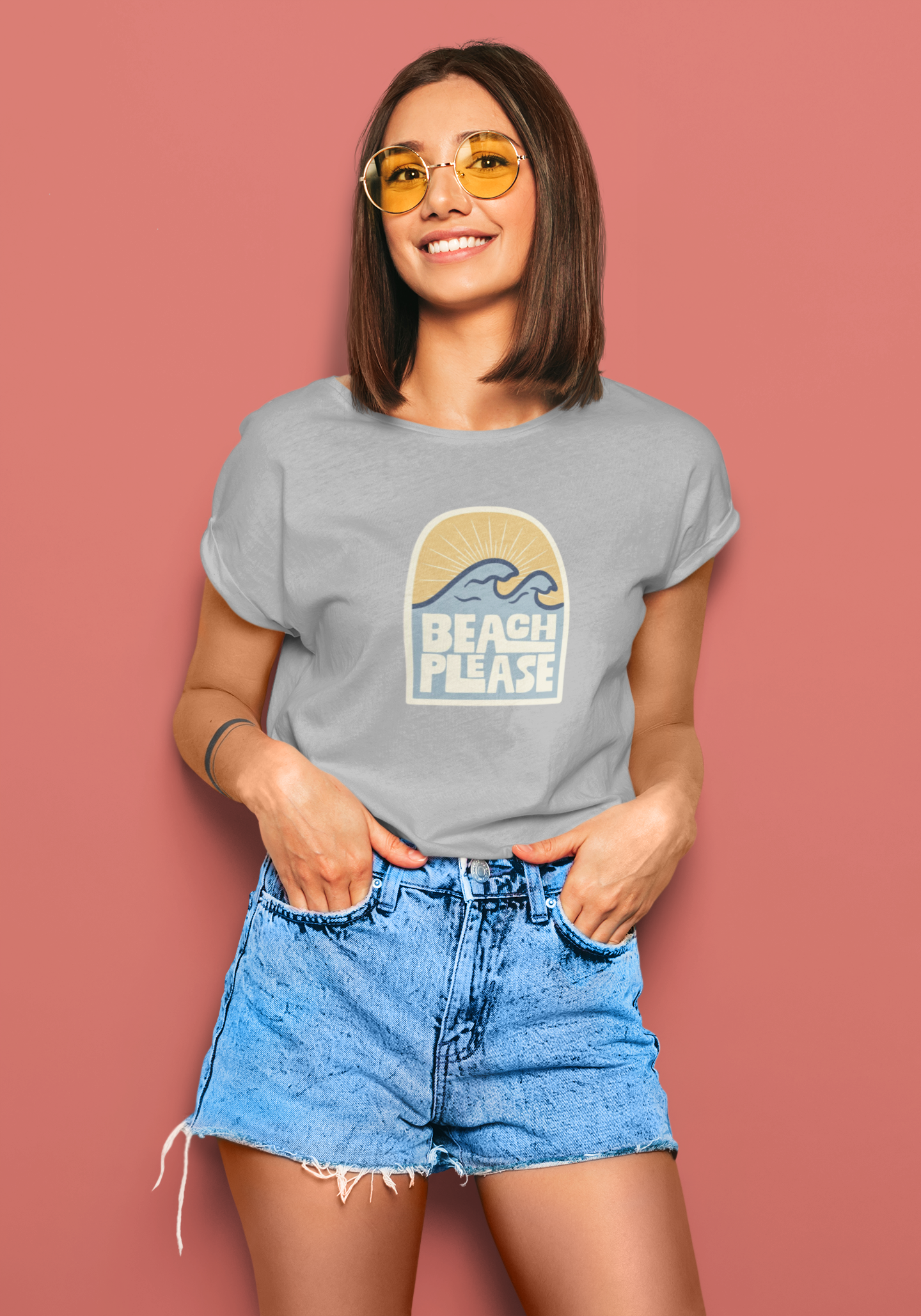 Beach Please Waves | T-shirt for Women