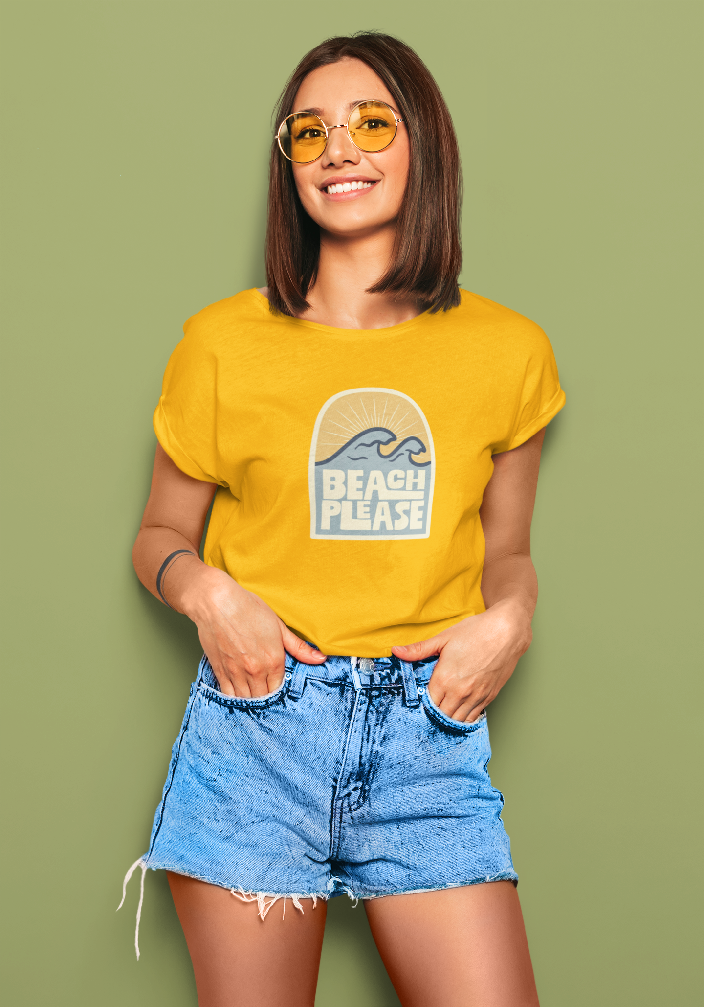 Beach Please Waves | T-shirt for Women