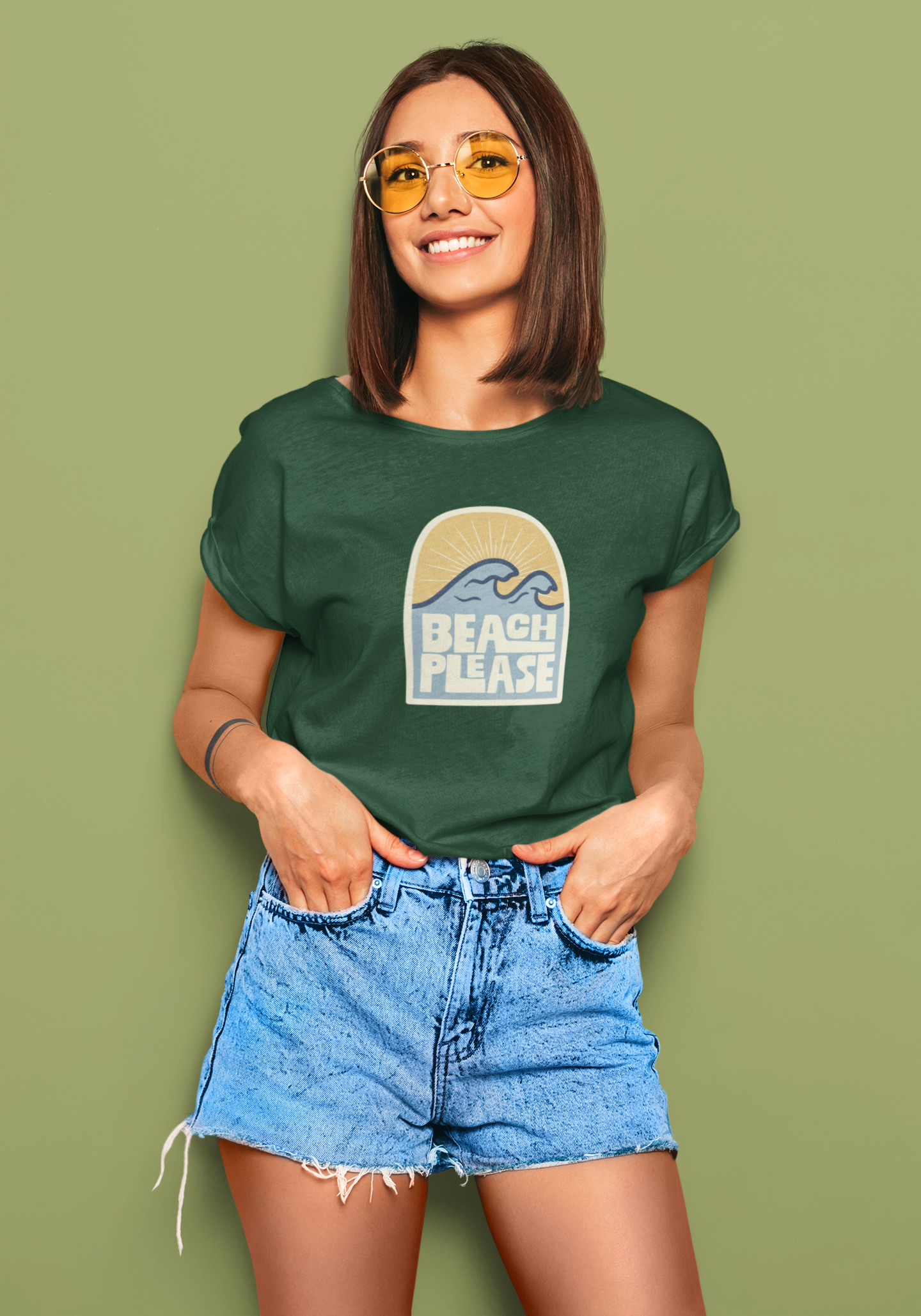 Beach Please Waves | T-shirt for Women