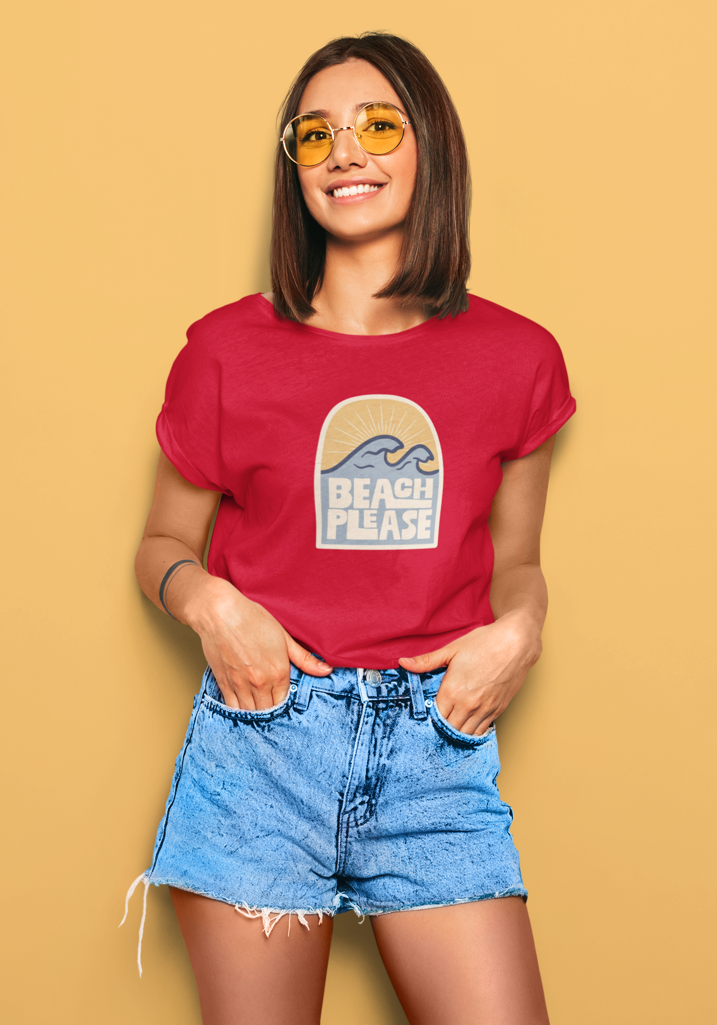 Beach Please Waves | T-shirt for Women