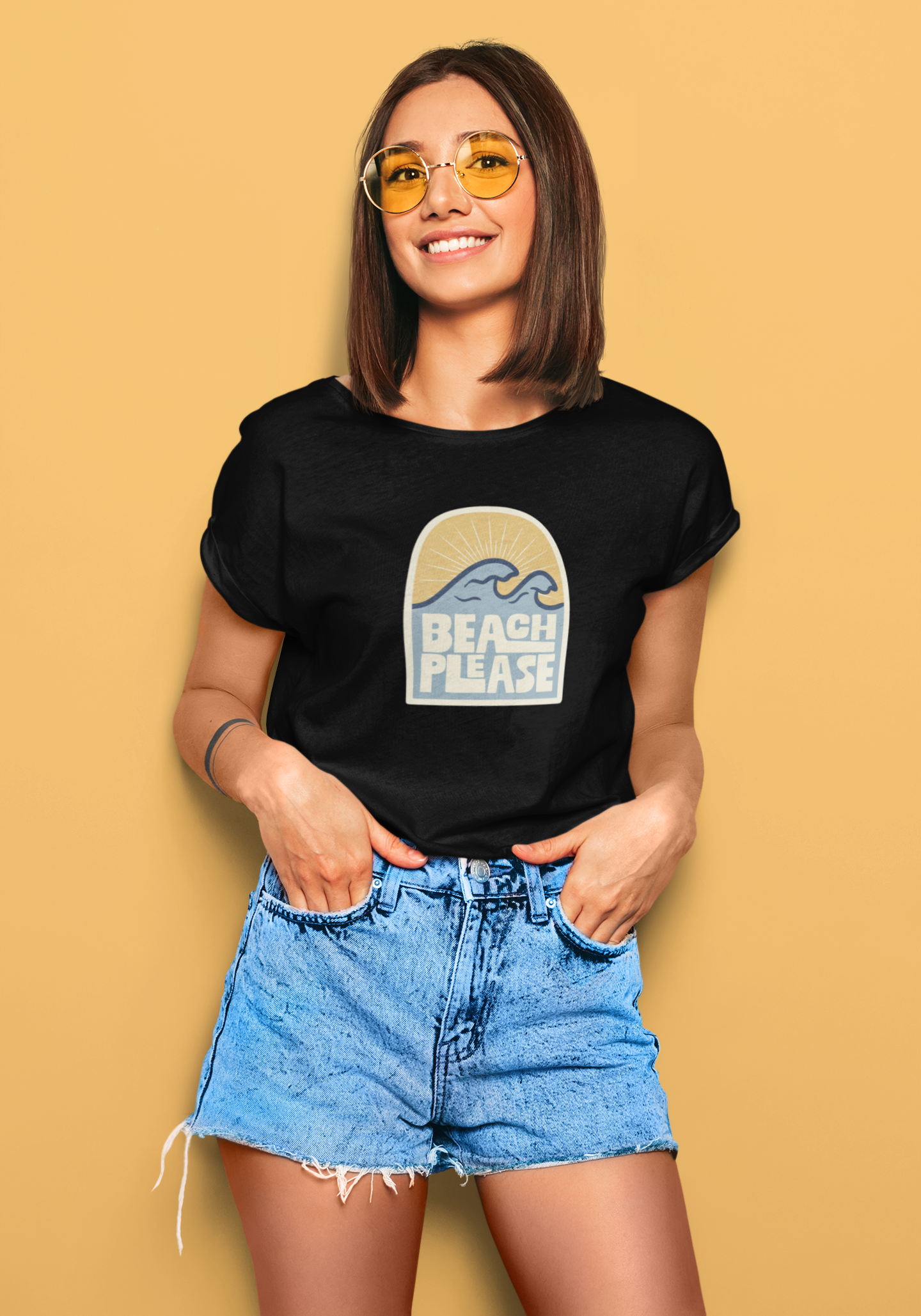 Beach Please Waves | T-shirt for Women