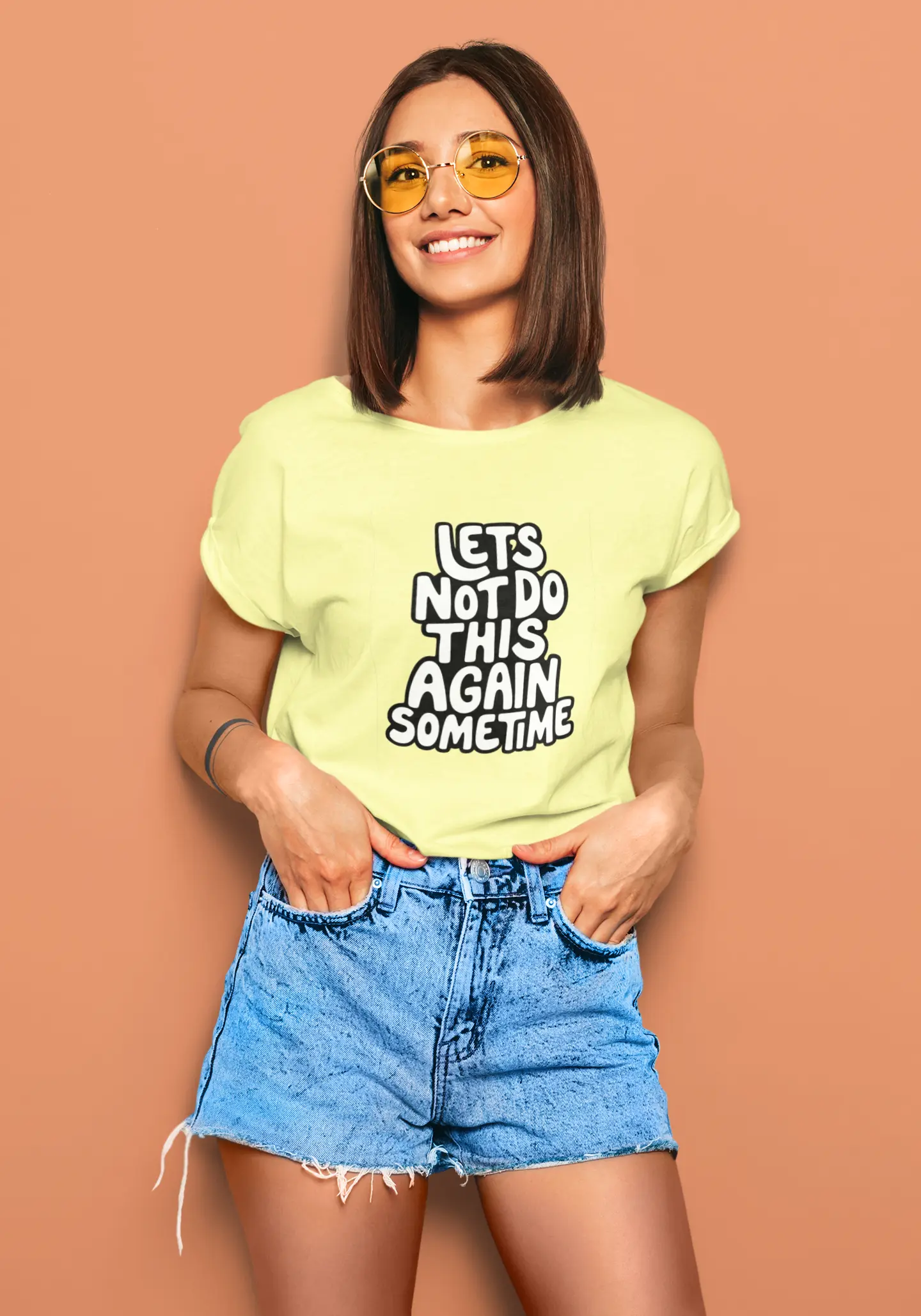 Let's Not Do This Again Sometime | T-shirt for Women PrismGasm