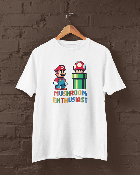 Mario the Mushroom Enthusiast | T-shirt for Men