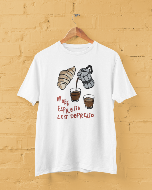 More Espresso Less Depresso | T-shirt for Men PrismGasm