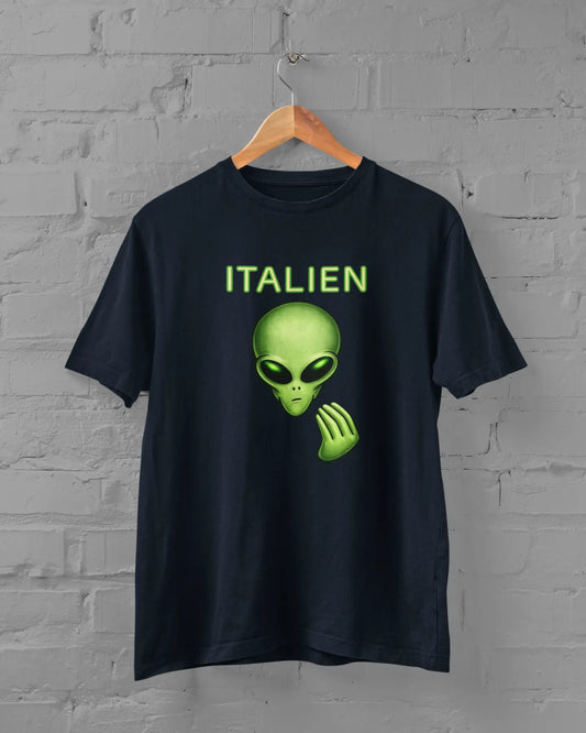ITALIEN - The Italian Alien | T-shirt for Men PrismGasm