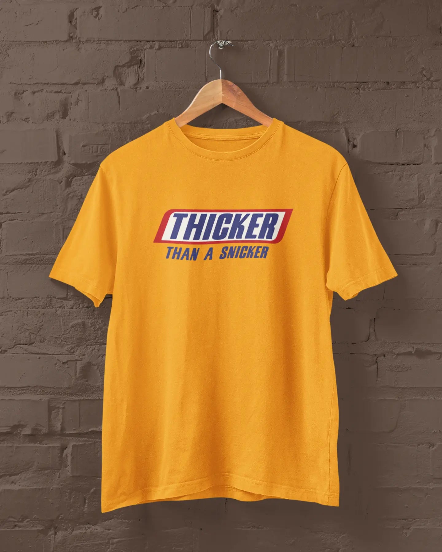 Thicker Than a Snicker | T-shirt for Men PrismGasm T-Shirt PrismGasm