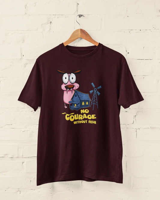 Courage the Cowardly Dog | T-shirt for Men PrismGasm T-Shirt PrismGasm