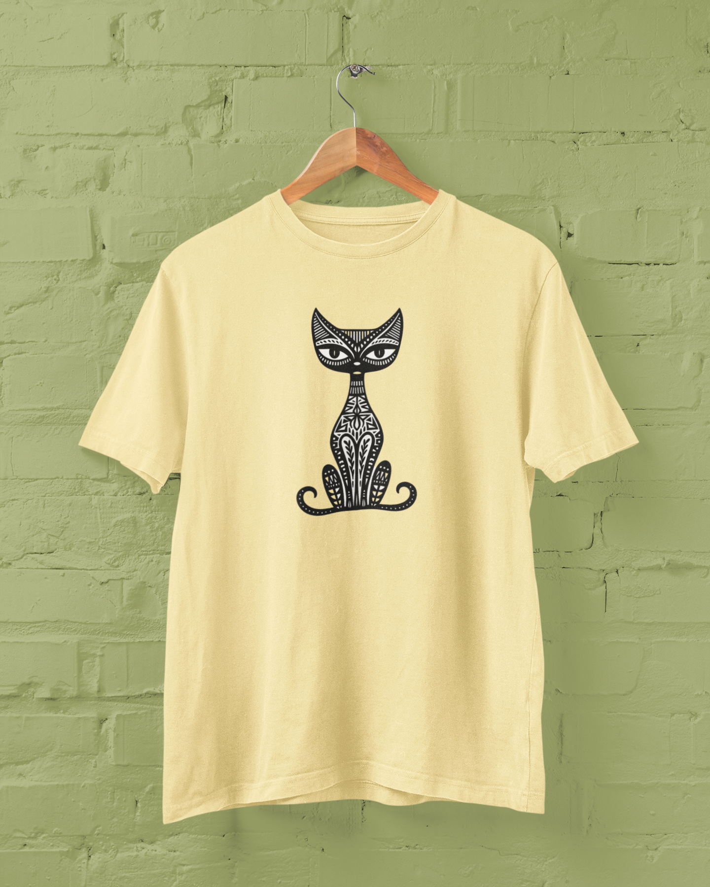 Cat Motif | T-shirt for Men