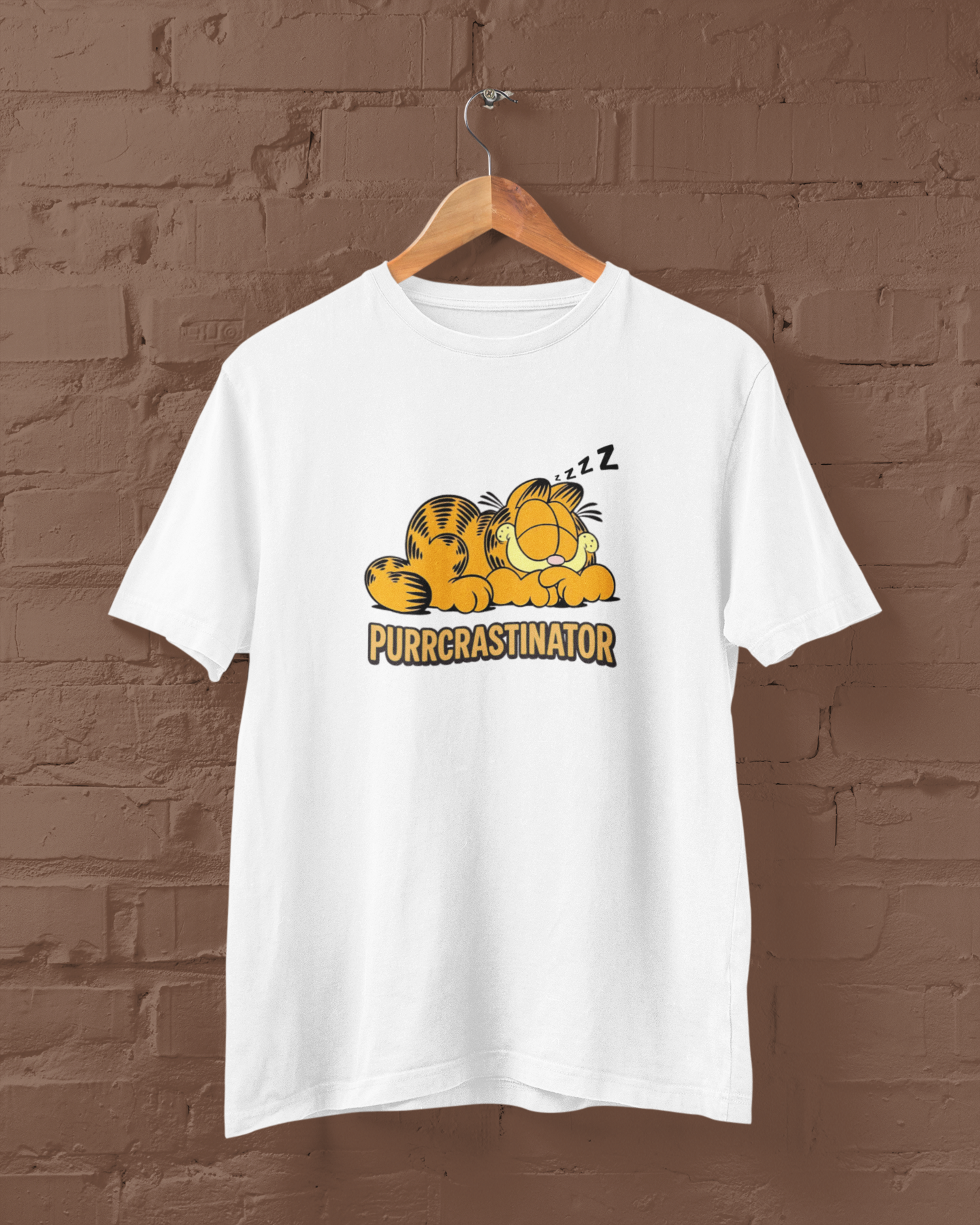 Garfield the Purrcrastinator | T-shirt for Men