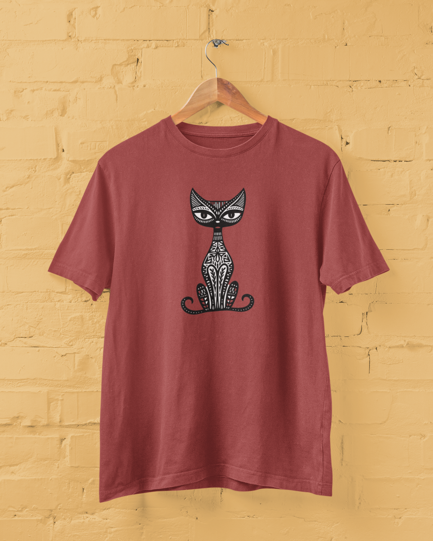Cat Motif | T-shirt for Men