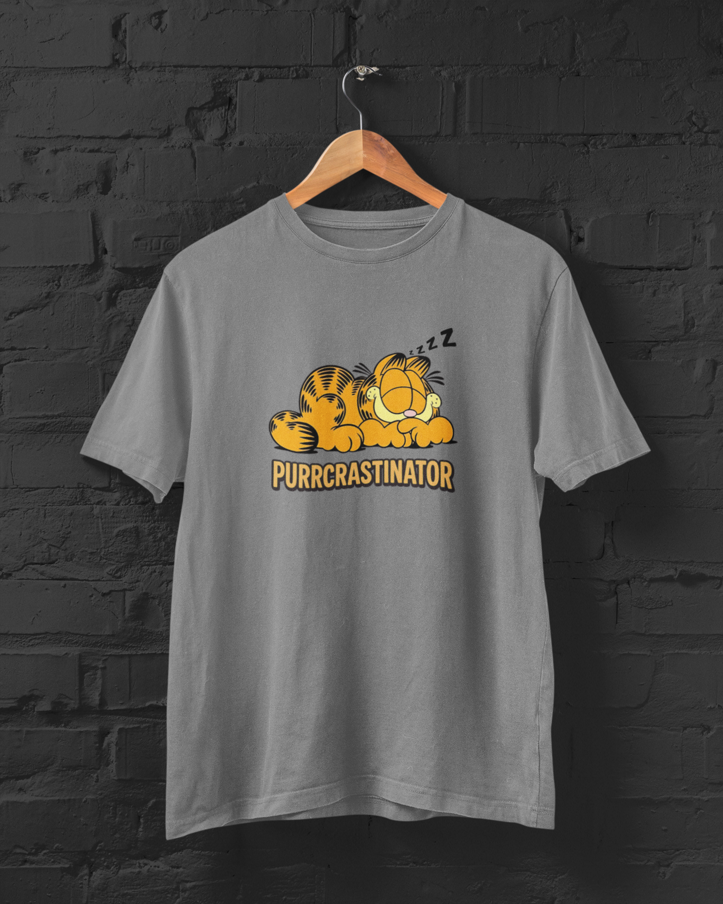 Garfield the Purrcrastinator | T-shirt for Men