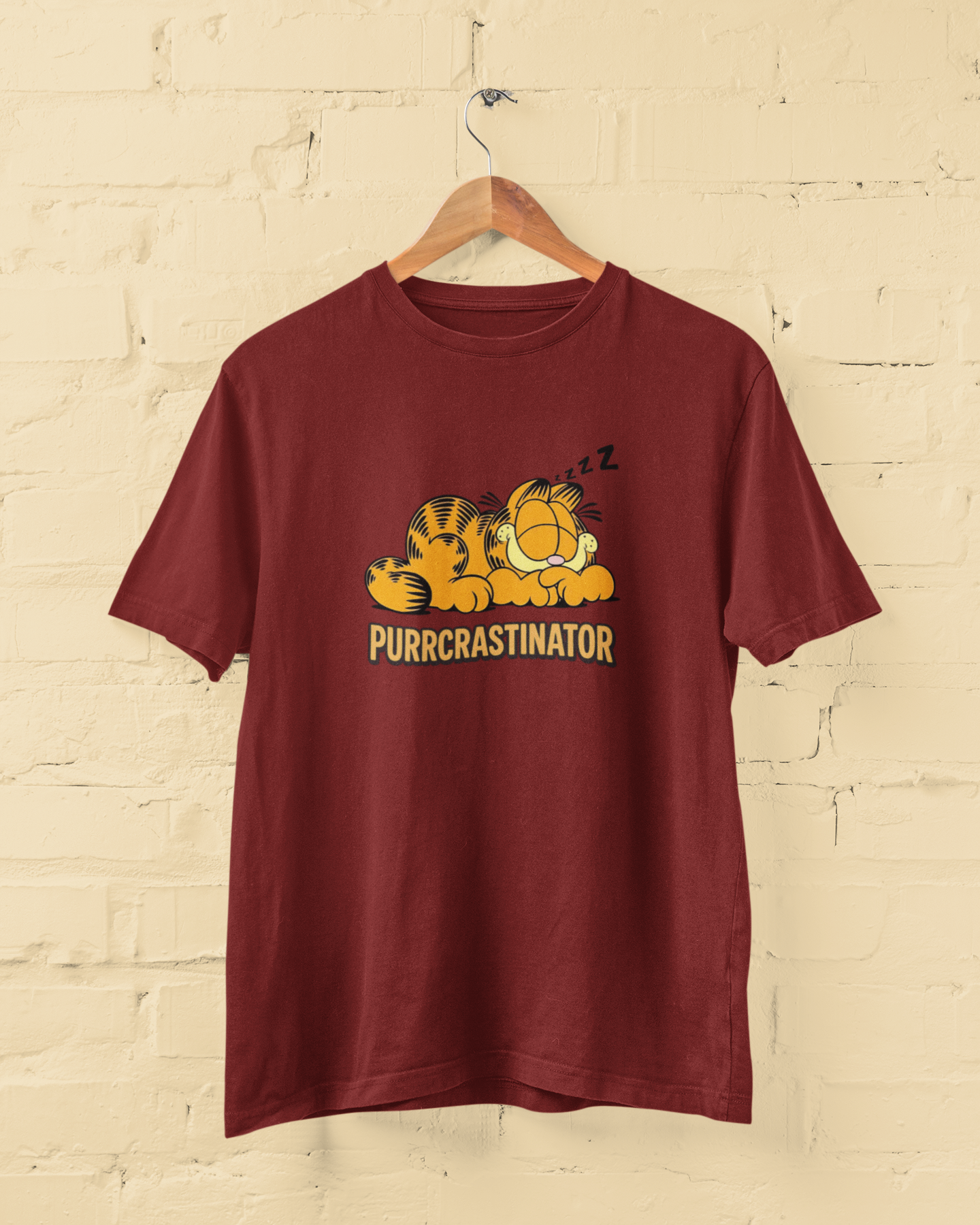 Garfield the Purrcrastinator | T-shirt for Men