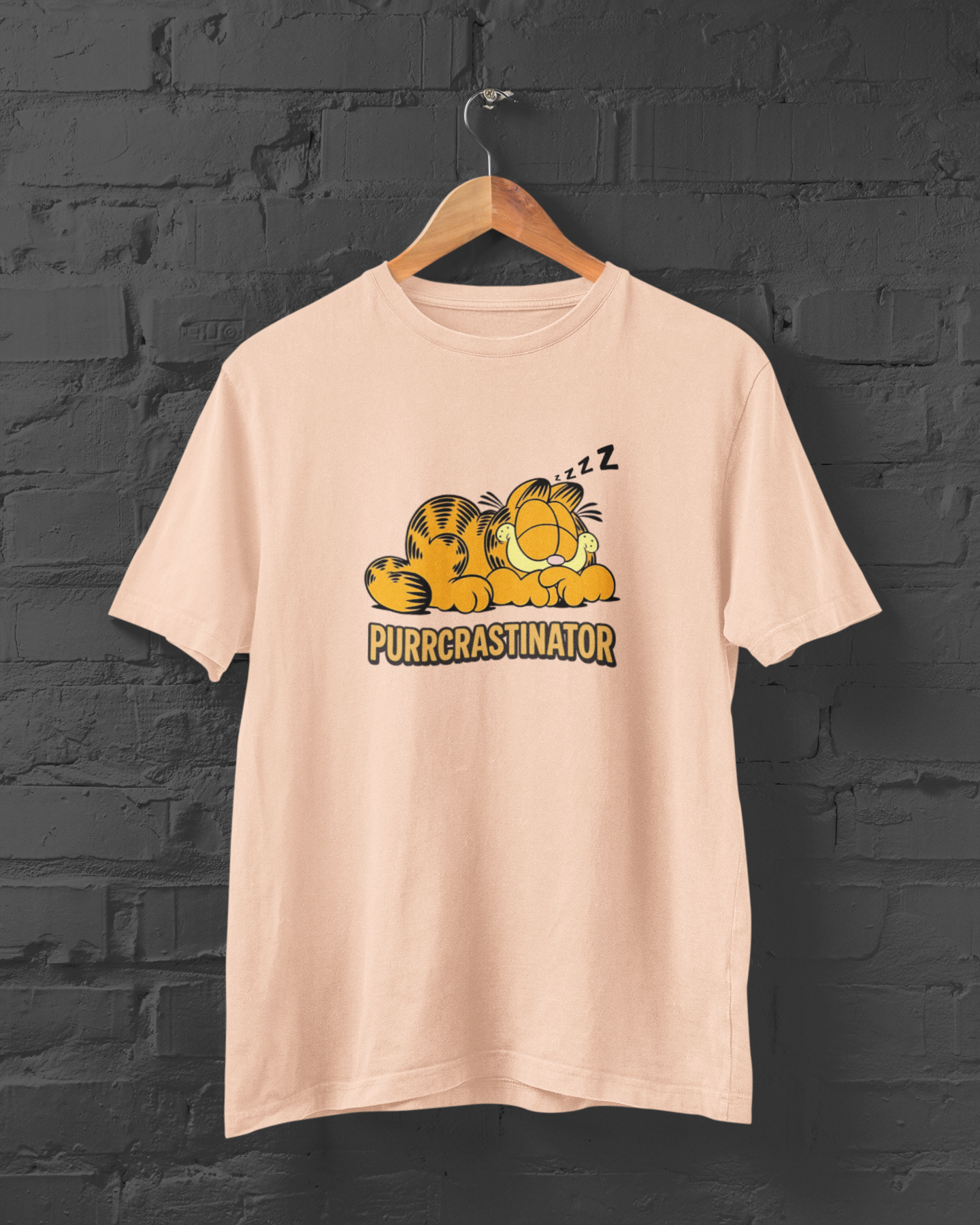 Garfield the Purrcrastinator | T-shirt for Men